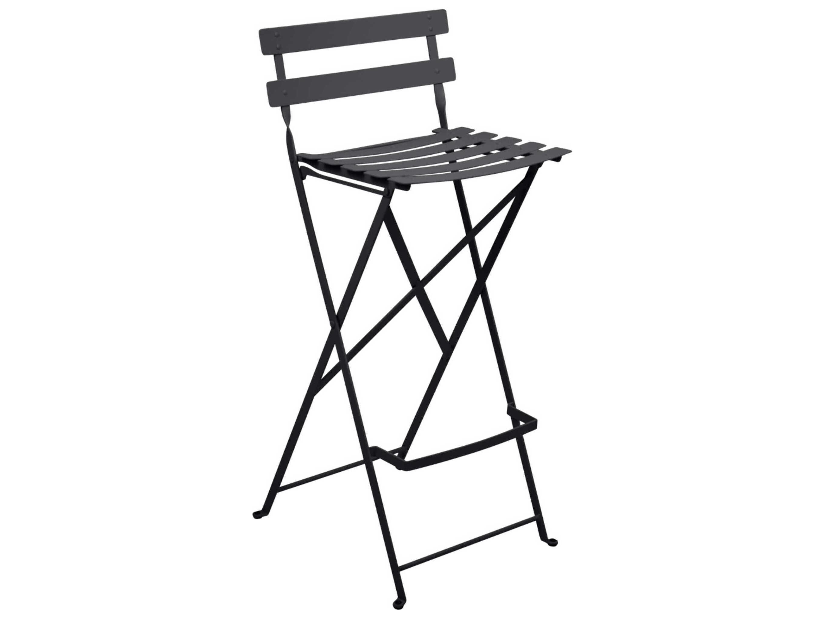 Fermob Bistro Steel Metal Bar Stool Set of 2