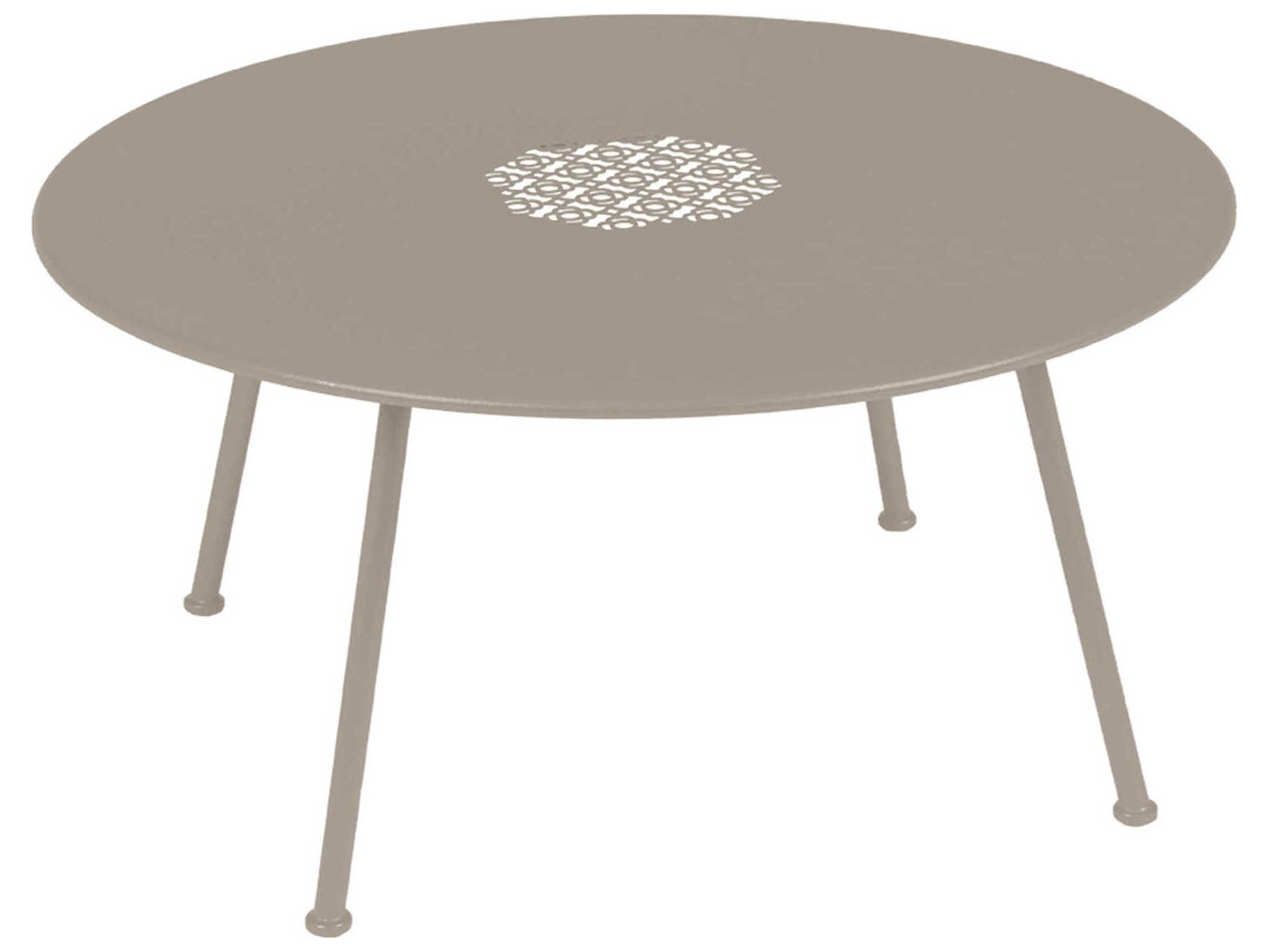 Fermob Lorette Steel Round Coffee Table