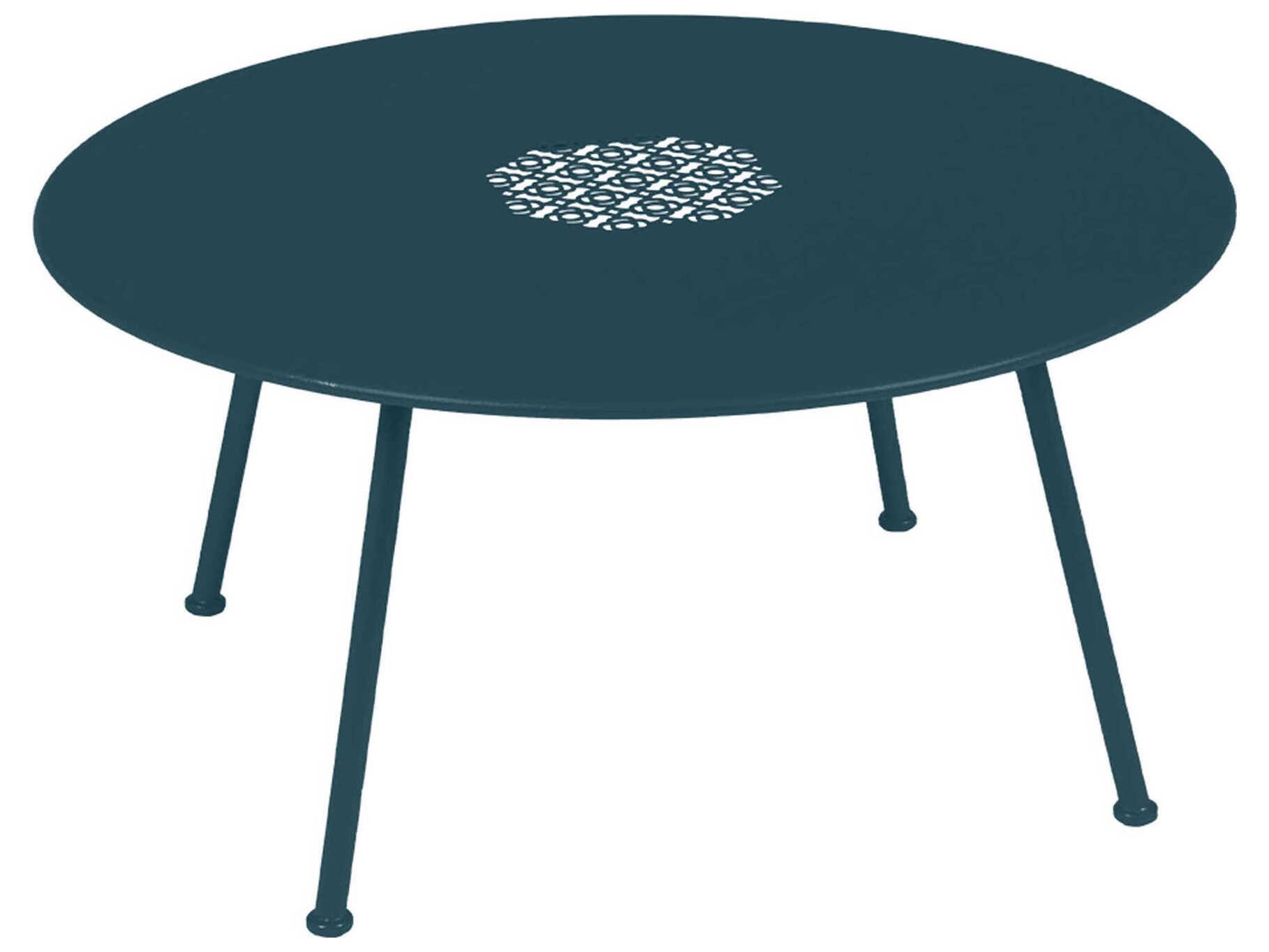 Fermob Lorette Steel Round Coffee Table
