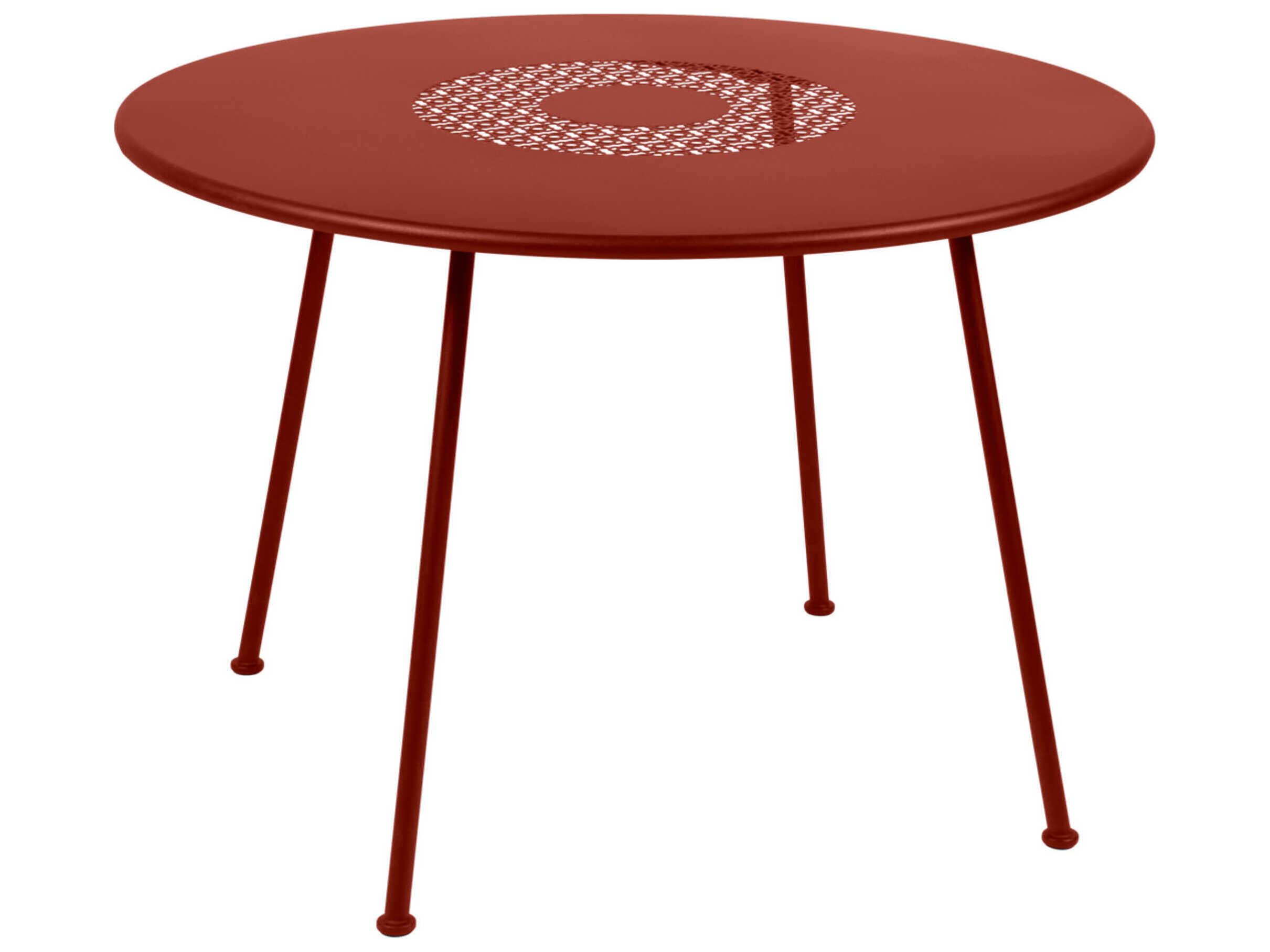 Fermob Lorette Steel Round Dining Table
