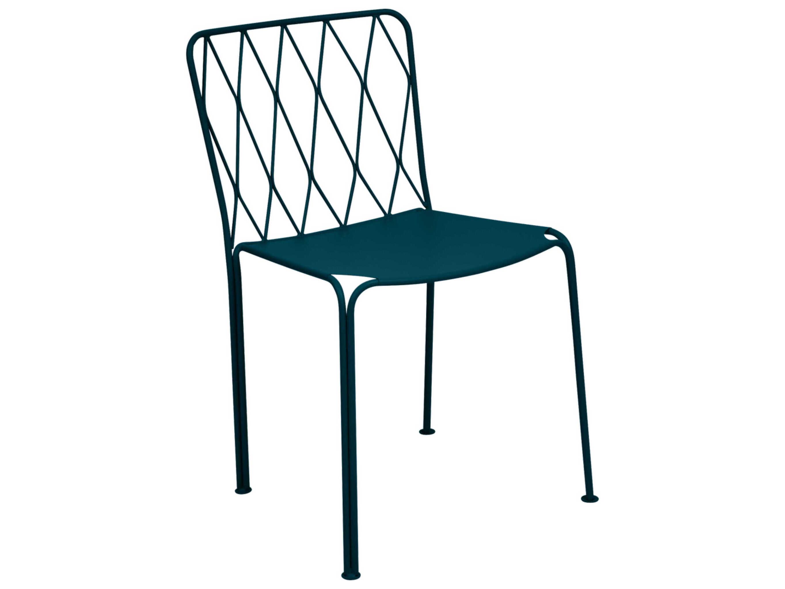 Fermob Kintbury Steel Metal Dining Chair Set of 2