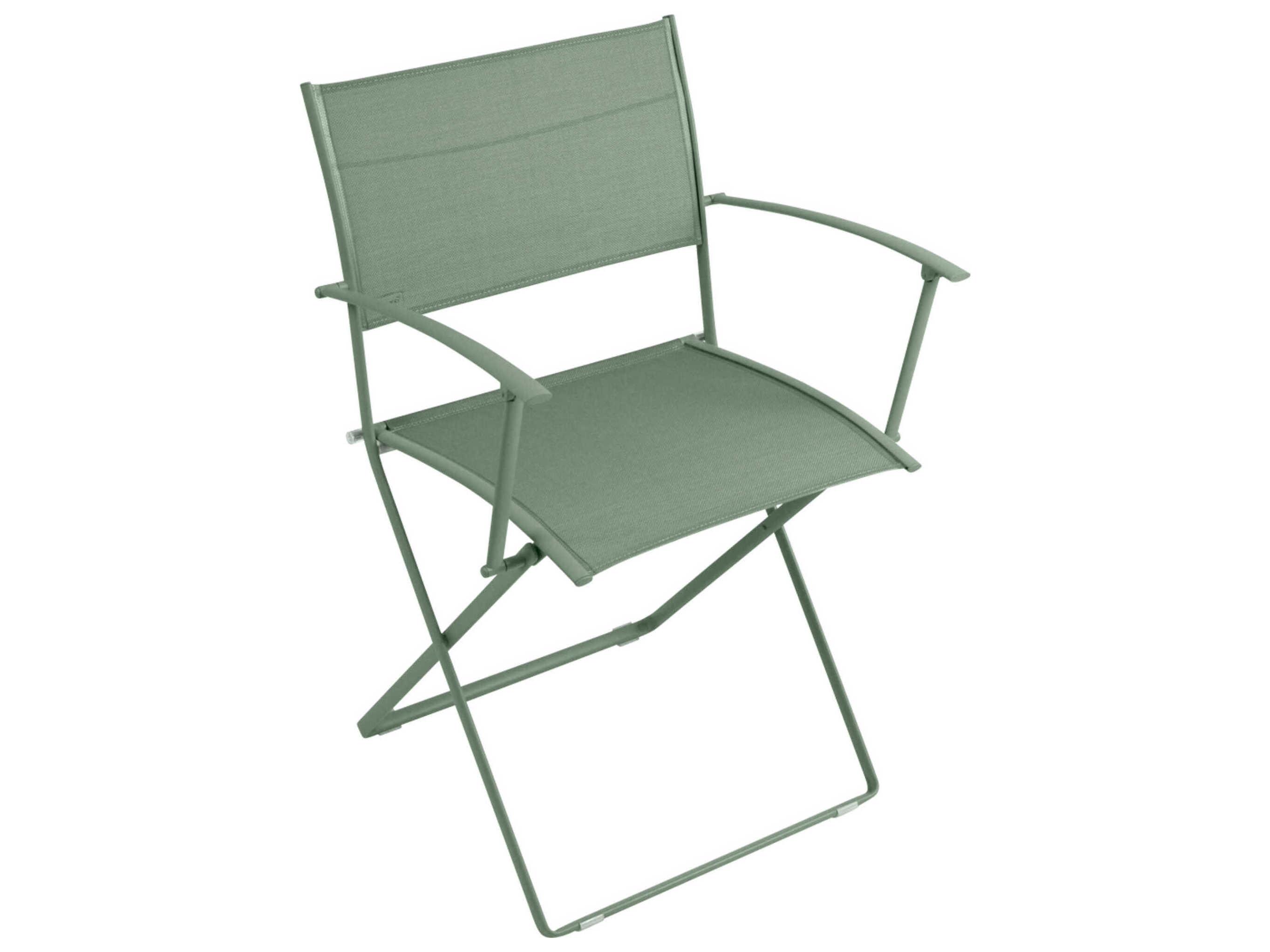 Fermob Plein Air Steel Sling Dining Chair Set of 2