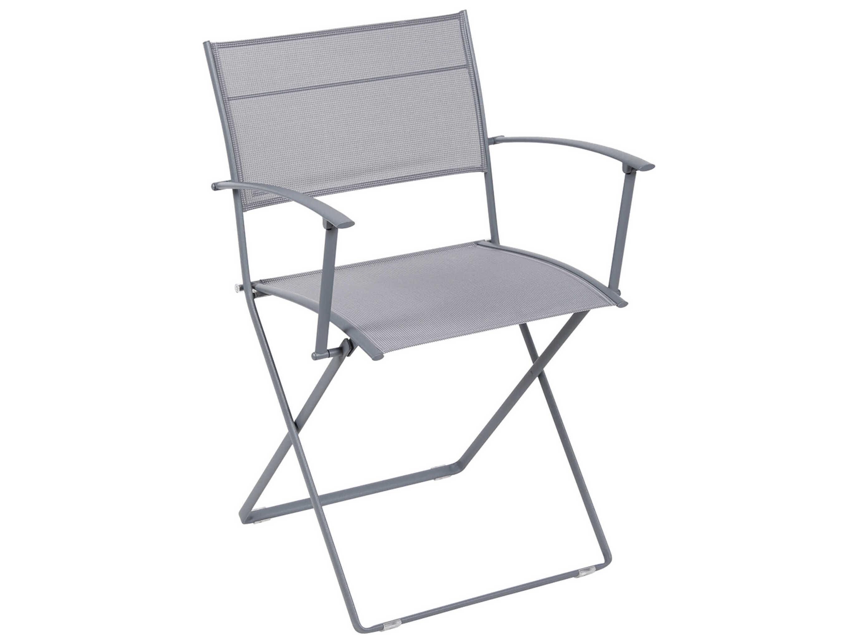 Fermob Plein Air Steel Sling Dining Chair Set of 2
