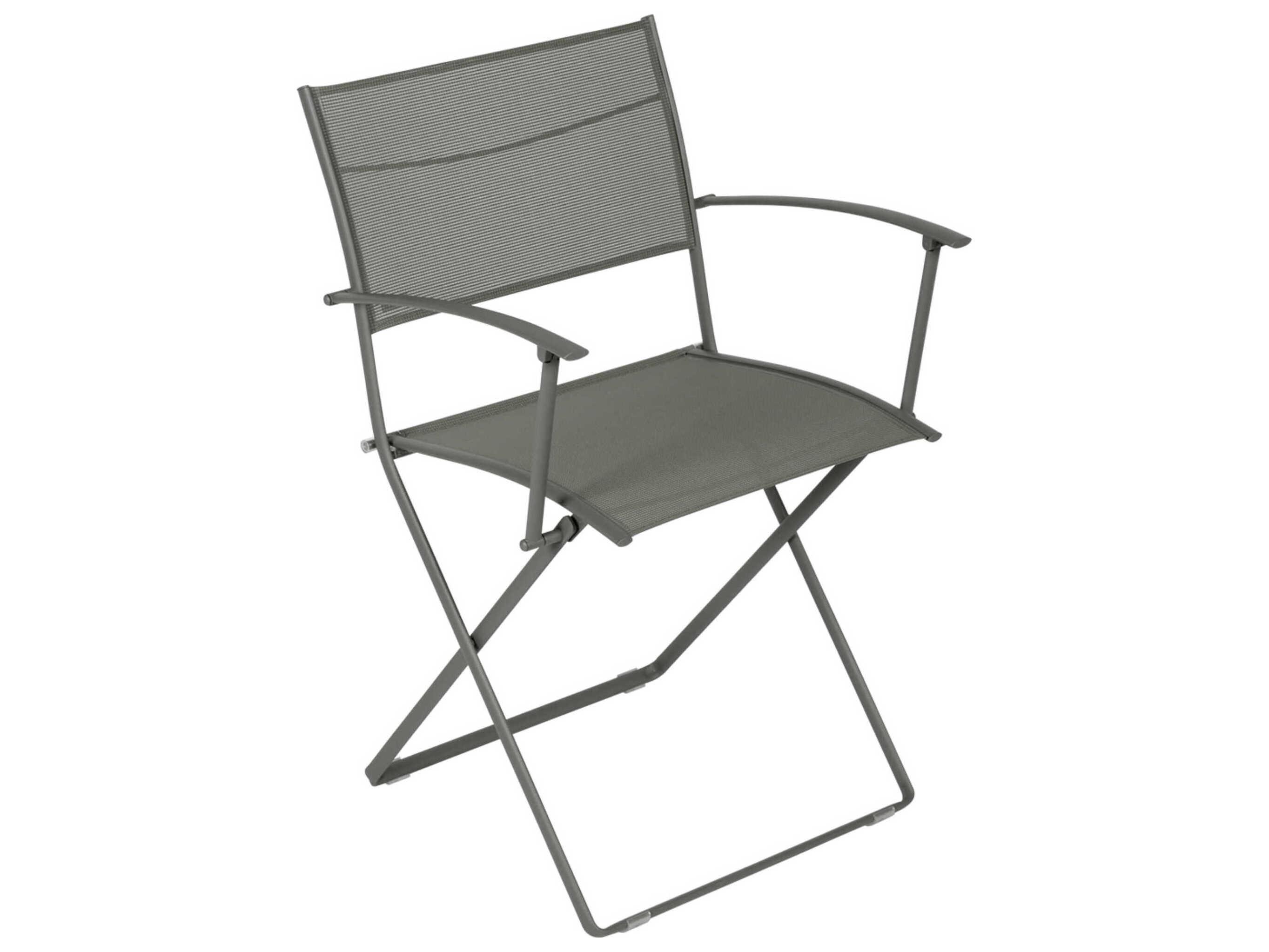 Fermob Plein Air Steel Sling Dining Chair Set of 2