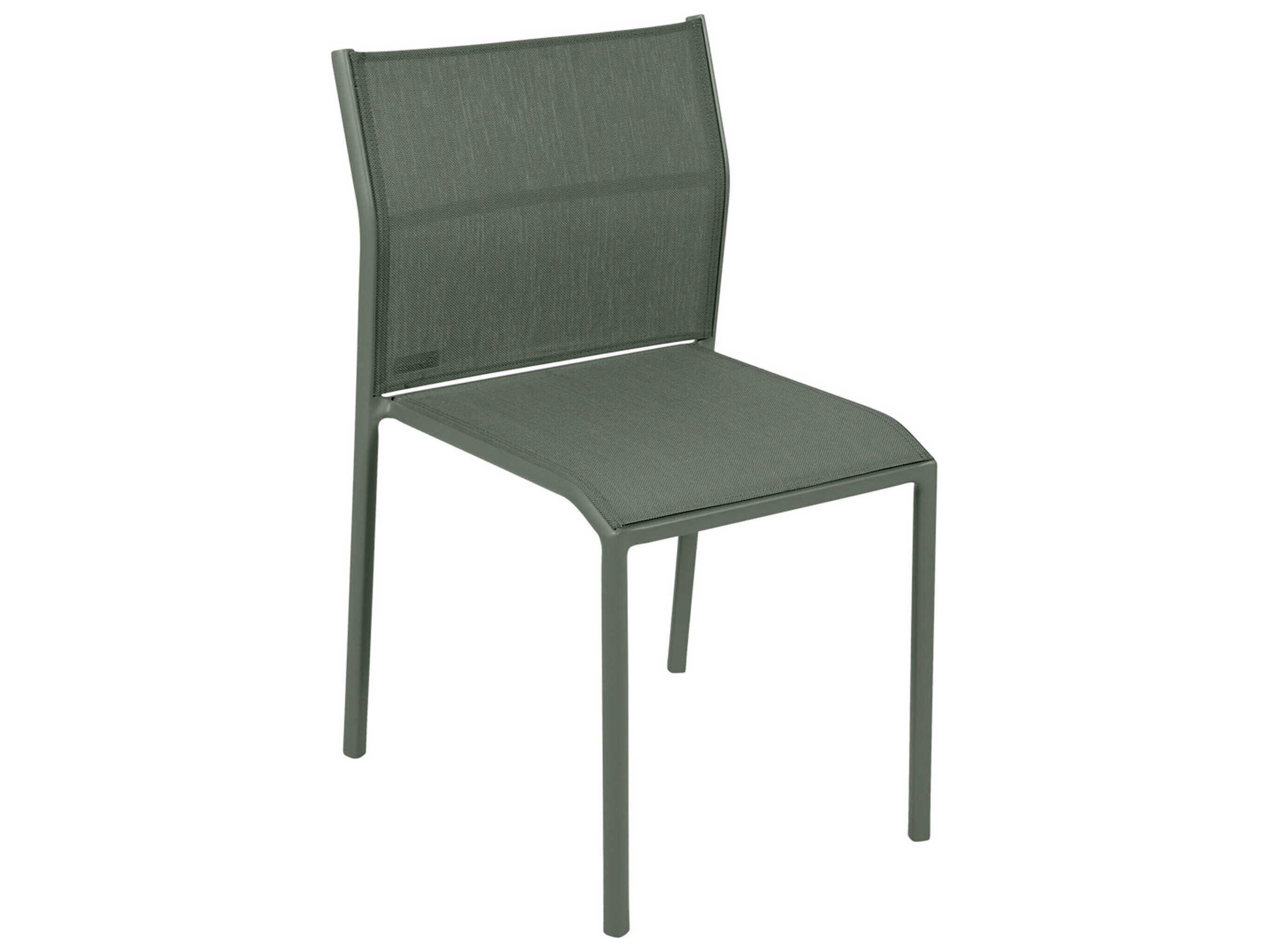 Fermob Cadiz Aluminum Sling Dining Chair Set of 2