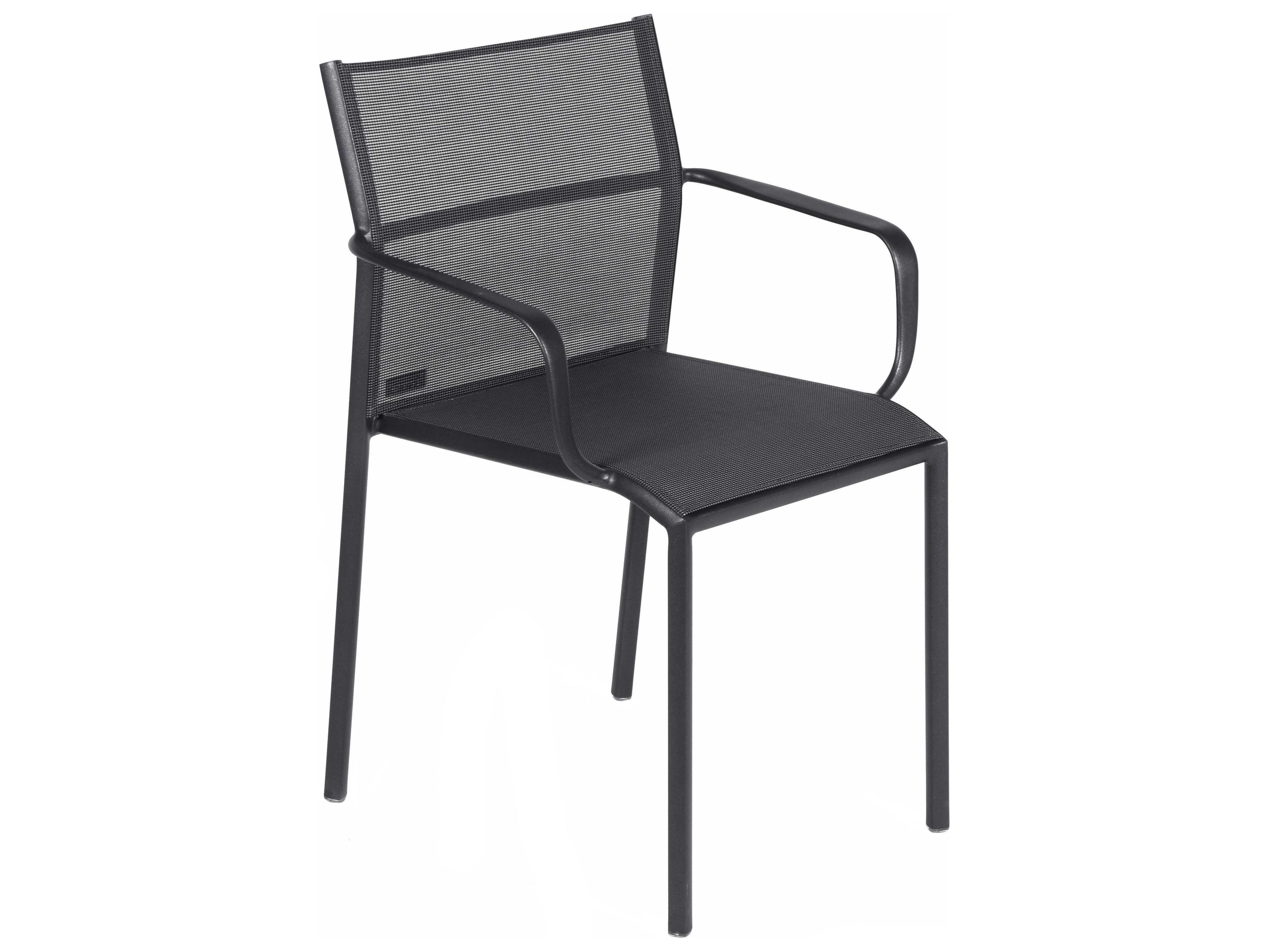 Fermob Cadiz Aluminum Sling Dining Chair Set of 2