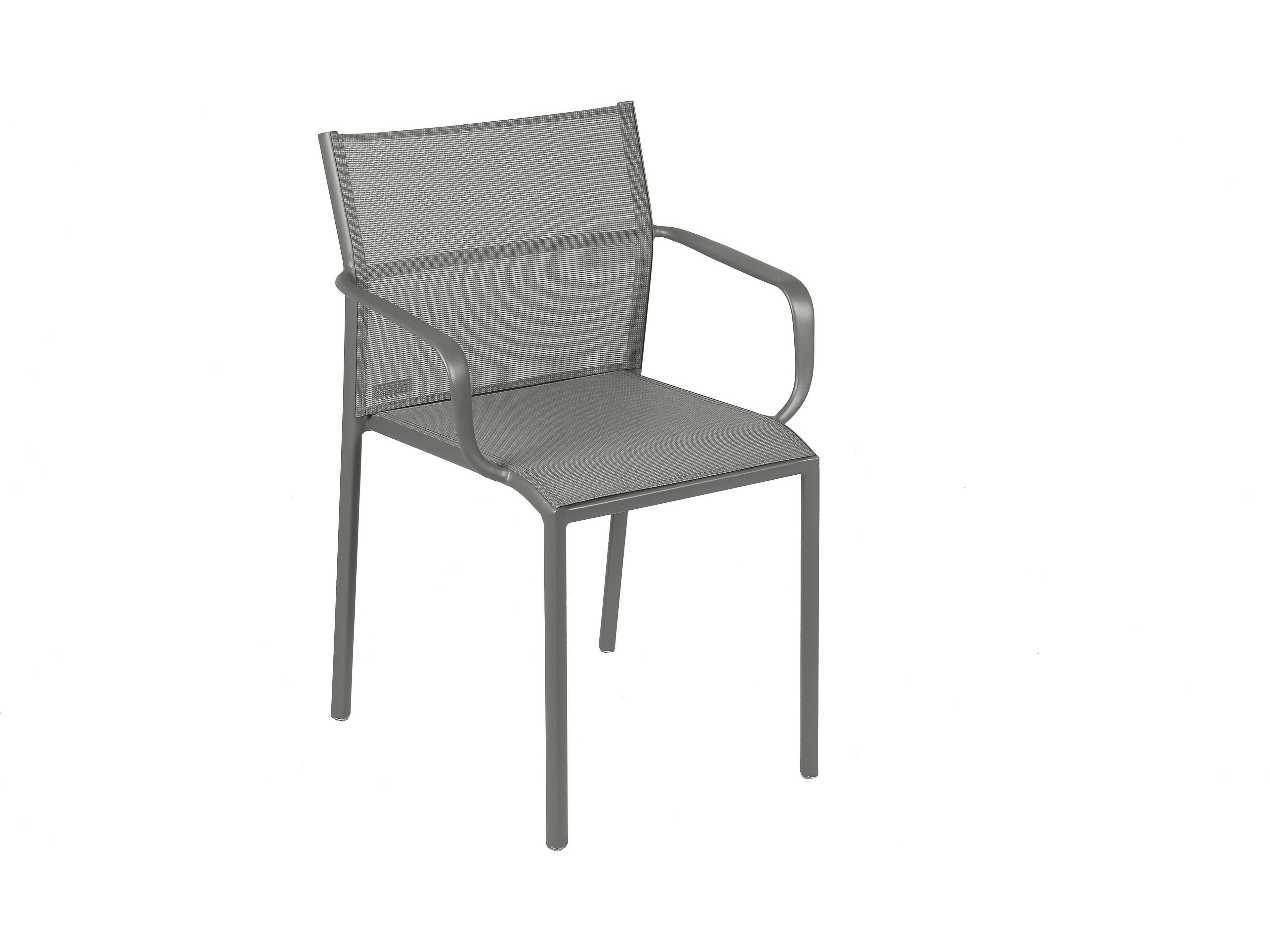 Fermob Cadiz Aluminum Sling Dining Chair Set of 2