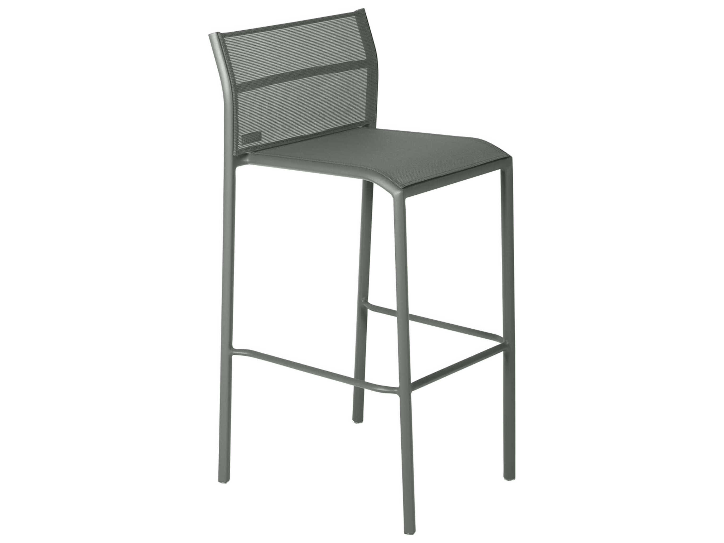 Fermob Cadiz Aluminum Sling Bar Stool Set of 4