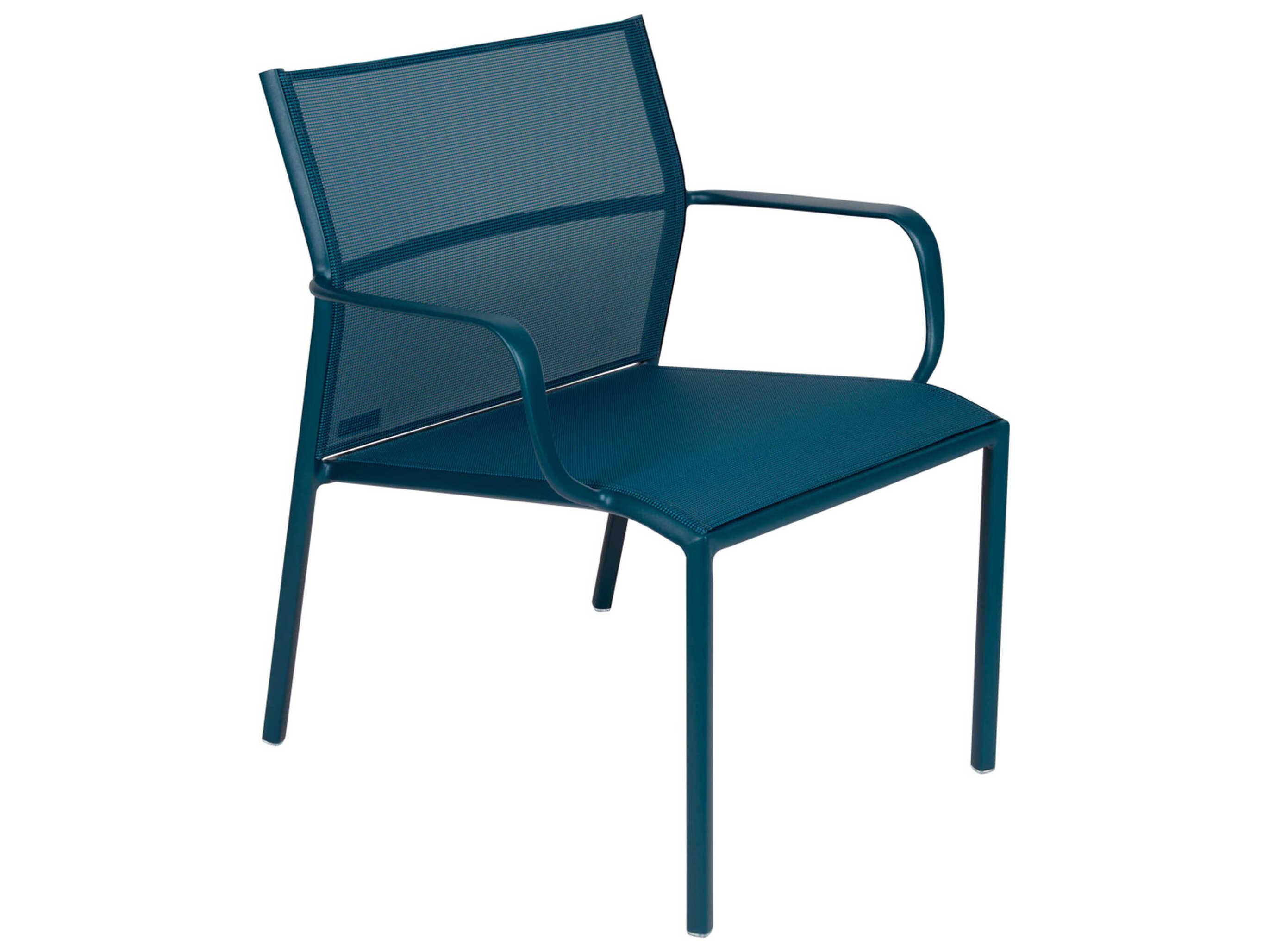 Fermob Cadiz Aluminum Sling Lounge Chair Set of 2