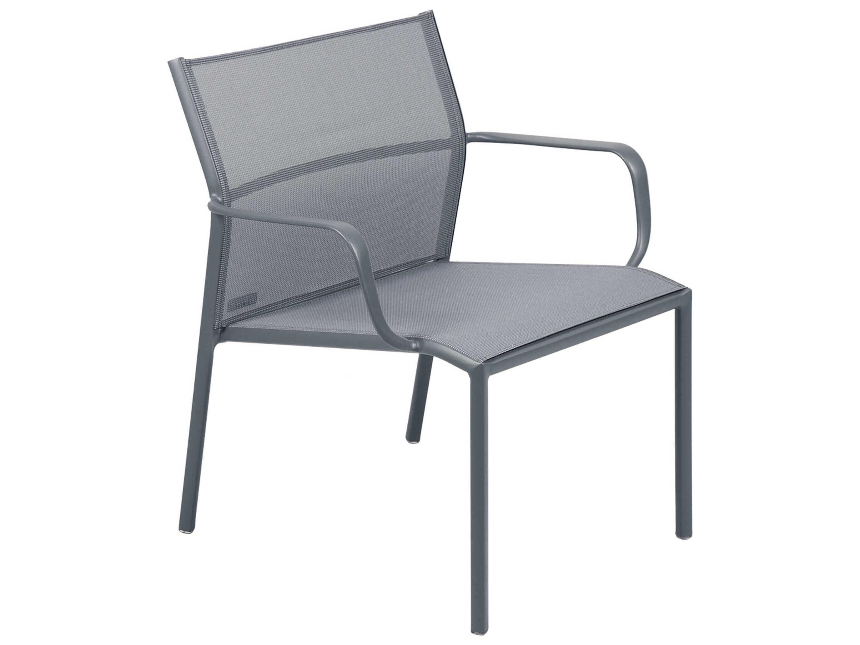 Fermob Cadiz Aluminum Sling Lounge Chair Set of 4