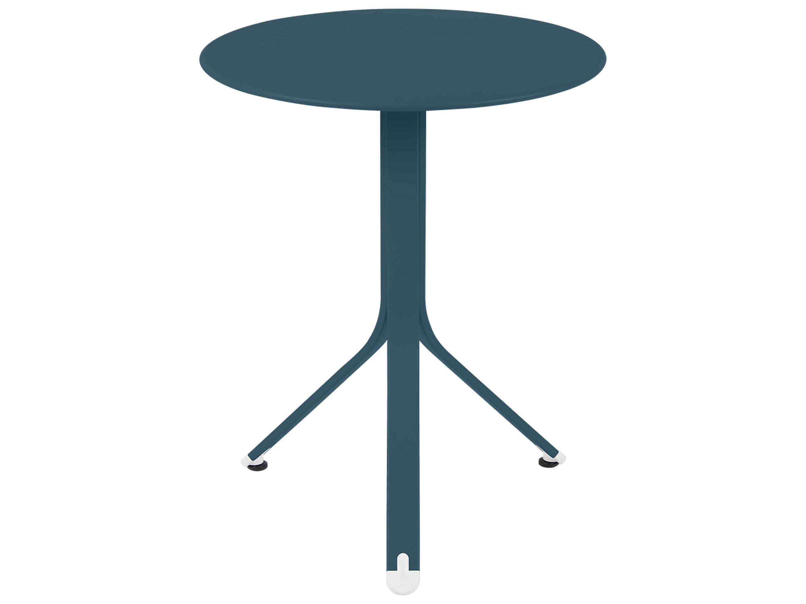 Fermob Resto Aluminum Round Bistro Table