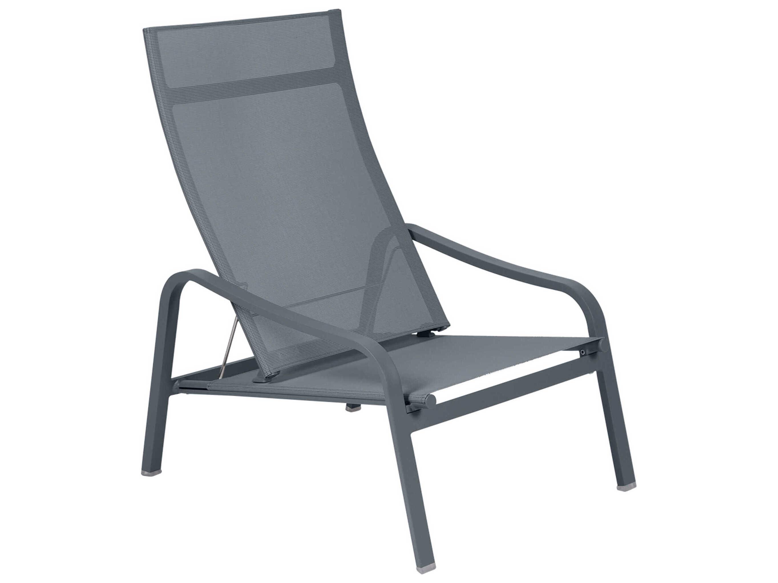 Fermob Alize Aluminum Sling Lounge Chair