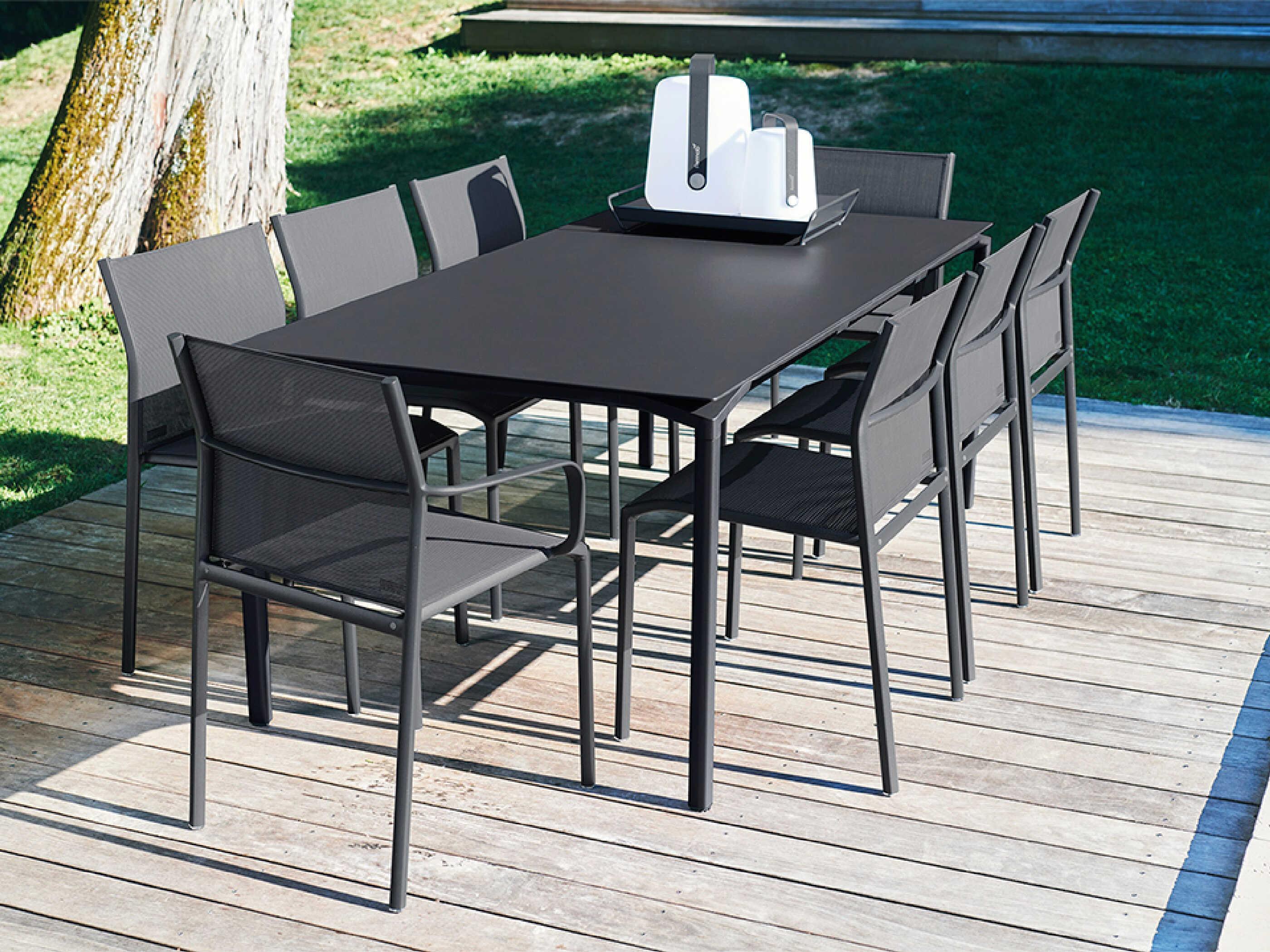 Fermob Calvi Aluminum Dining Set