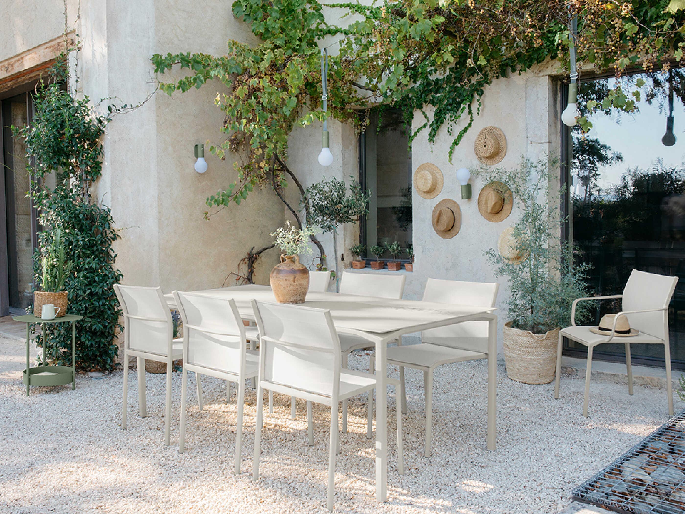 Fermob Calvi Aluminum Dining Set