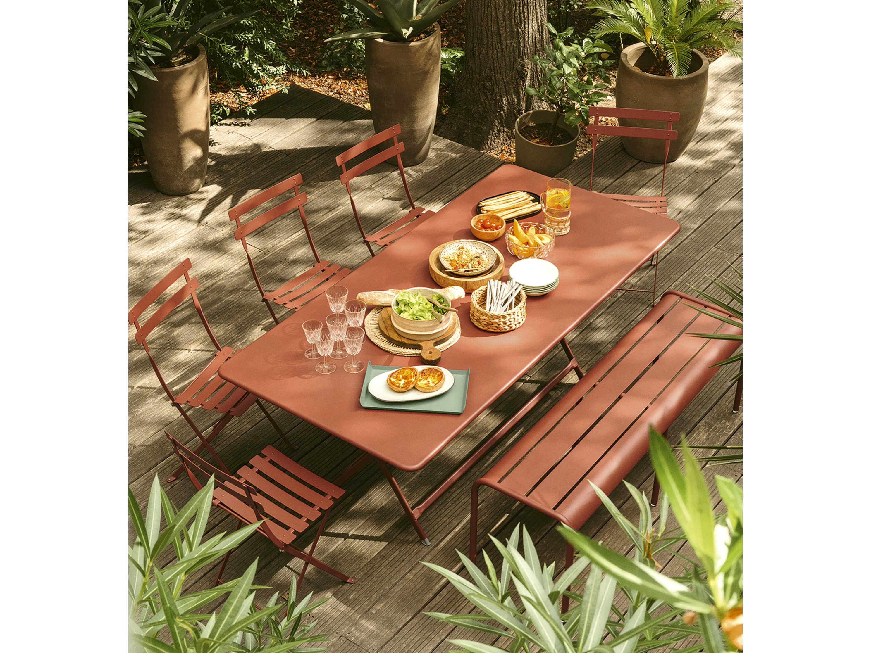 Fermob Caractere Steel Dining Set
