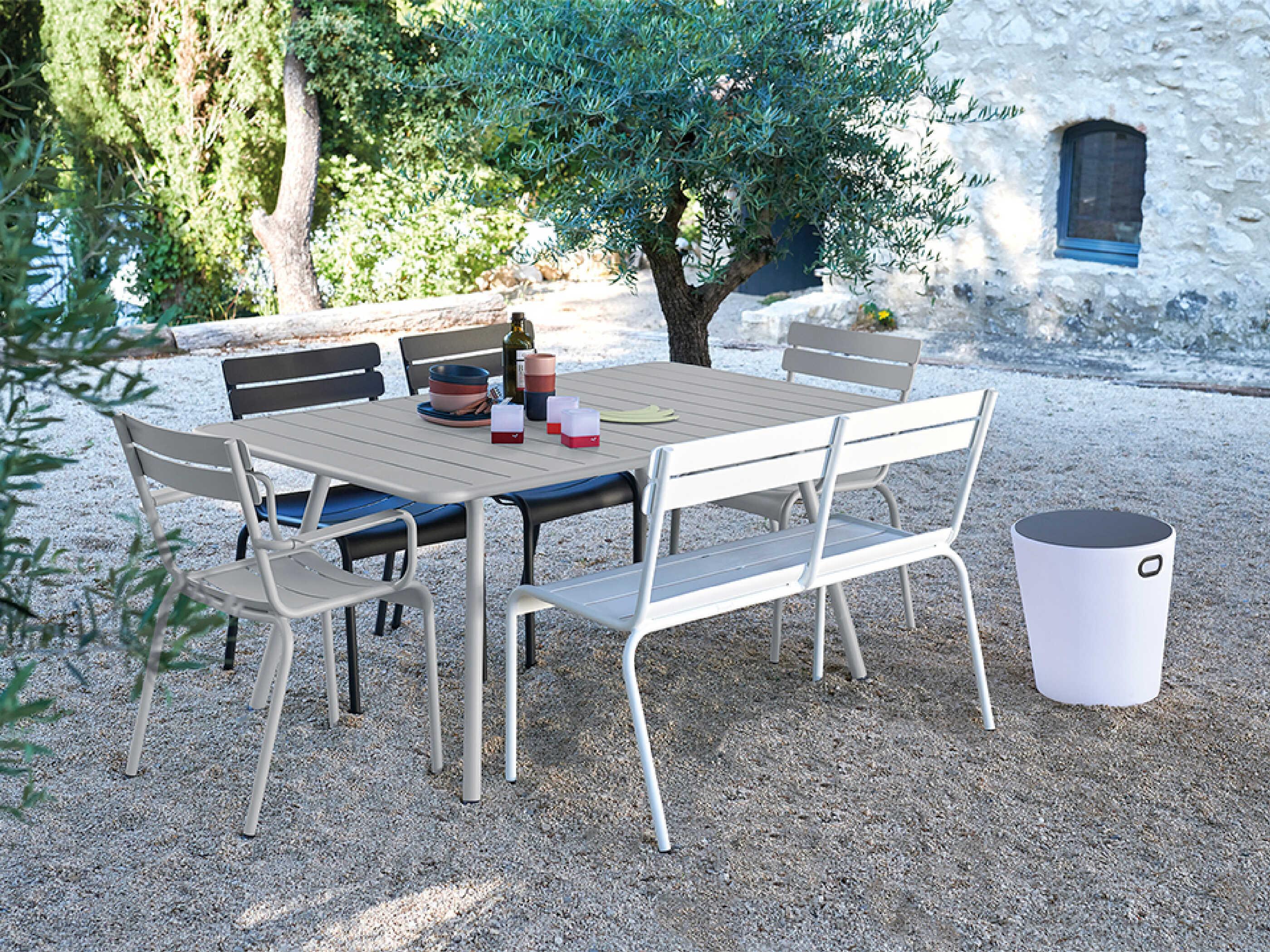 Fermob Luxembourg Aluminum Dining Set