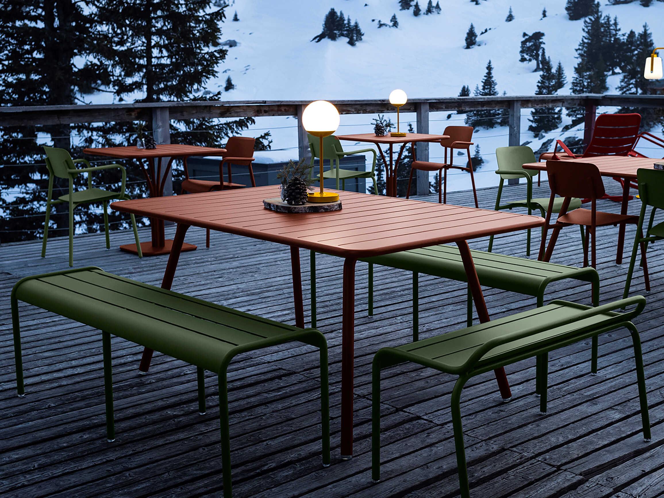 Fermob Luxembourg Aluminum Dining Set