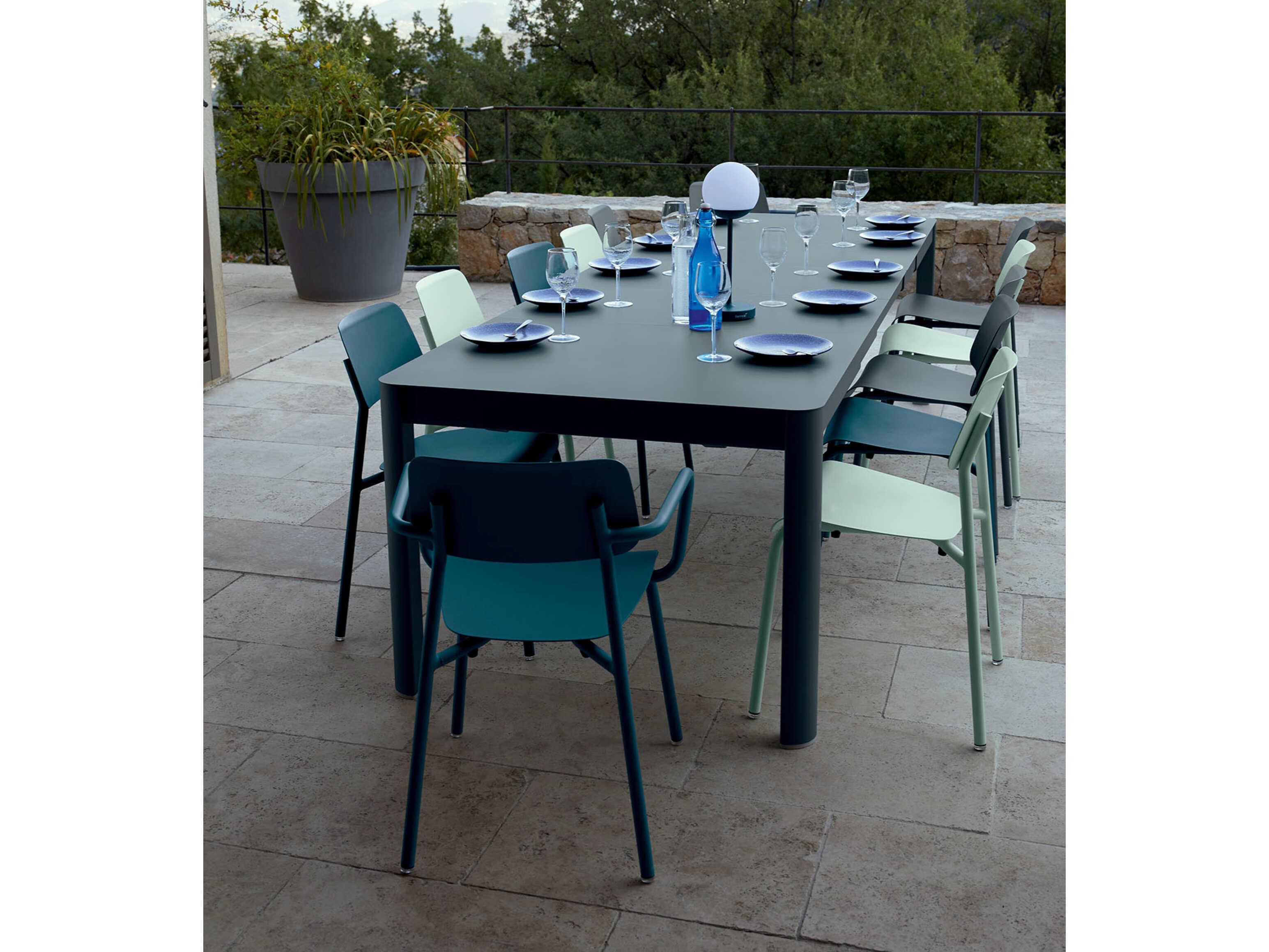 Fermob Ribambelle Aluminum Dining Set