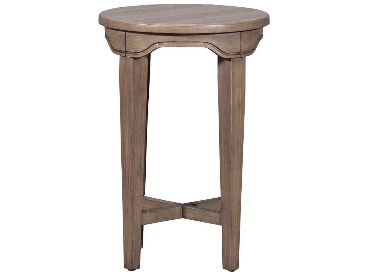 Fairfield Chair Avignon Round Wood Anjou End Table