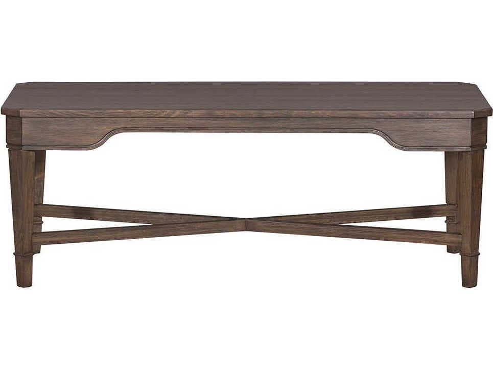 Fairfield Chair Avignon Rectangular Wood Louve Coffee Table