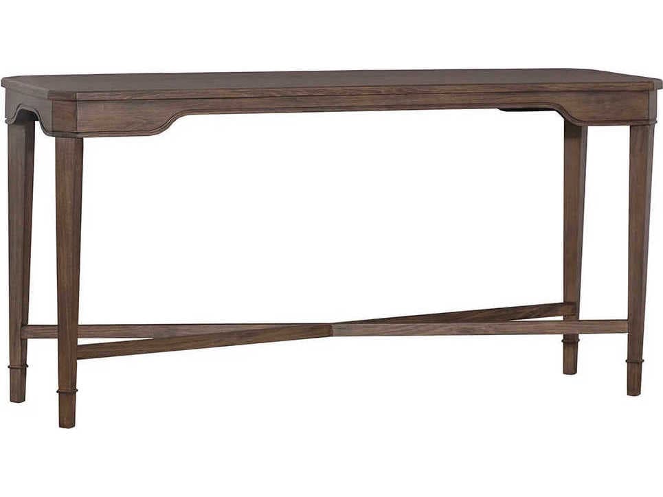 Fairfield Chair Avignon Rectangular Wood Louve Console Table