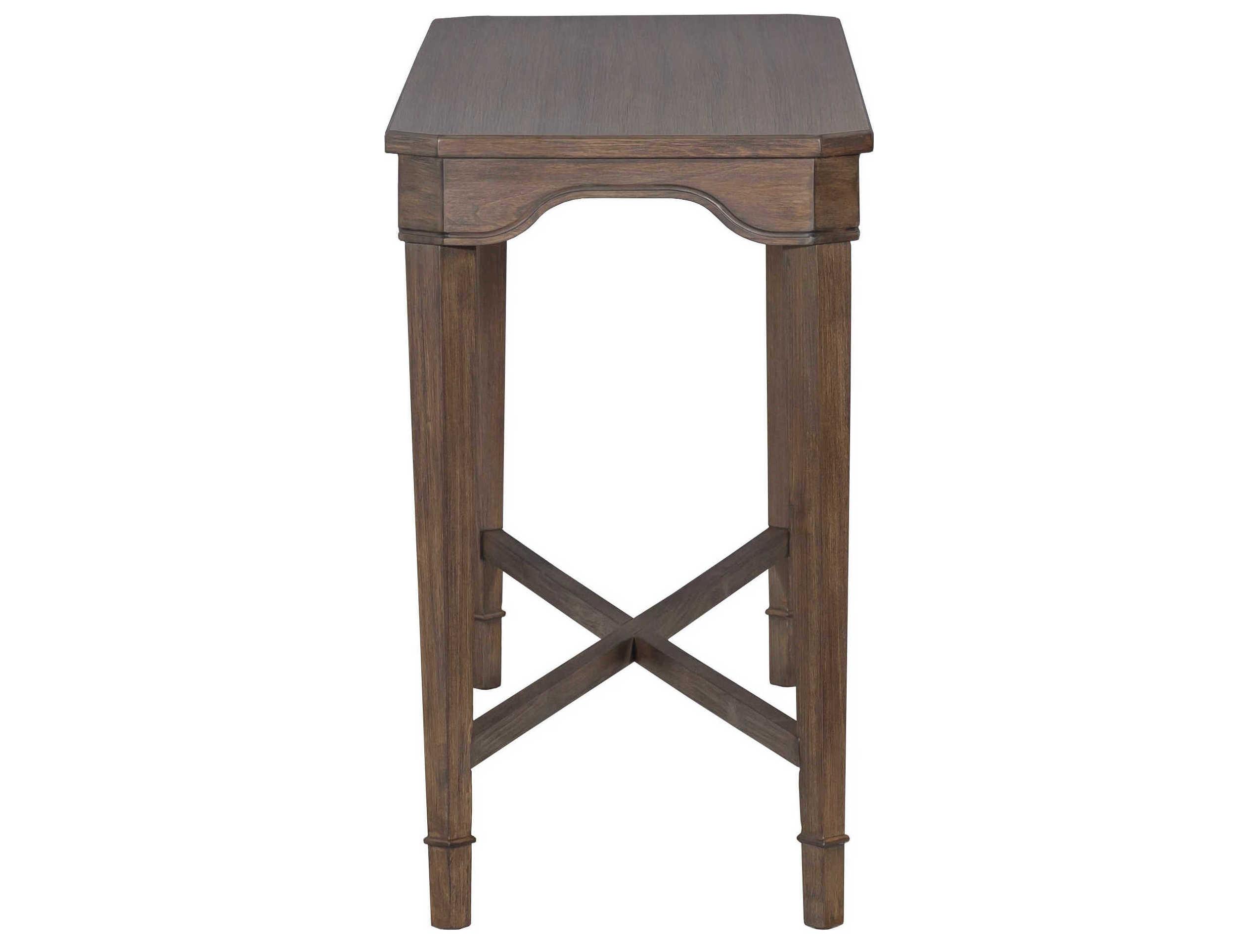 Fairfield Chair Avignon Rectangular Wood Louve Console Table