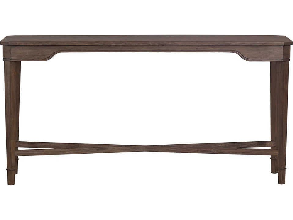 Fairfield Chair Avignon Rectangular Wood Louve Console Table