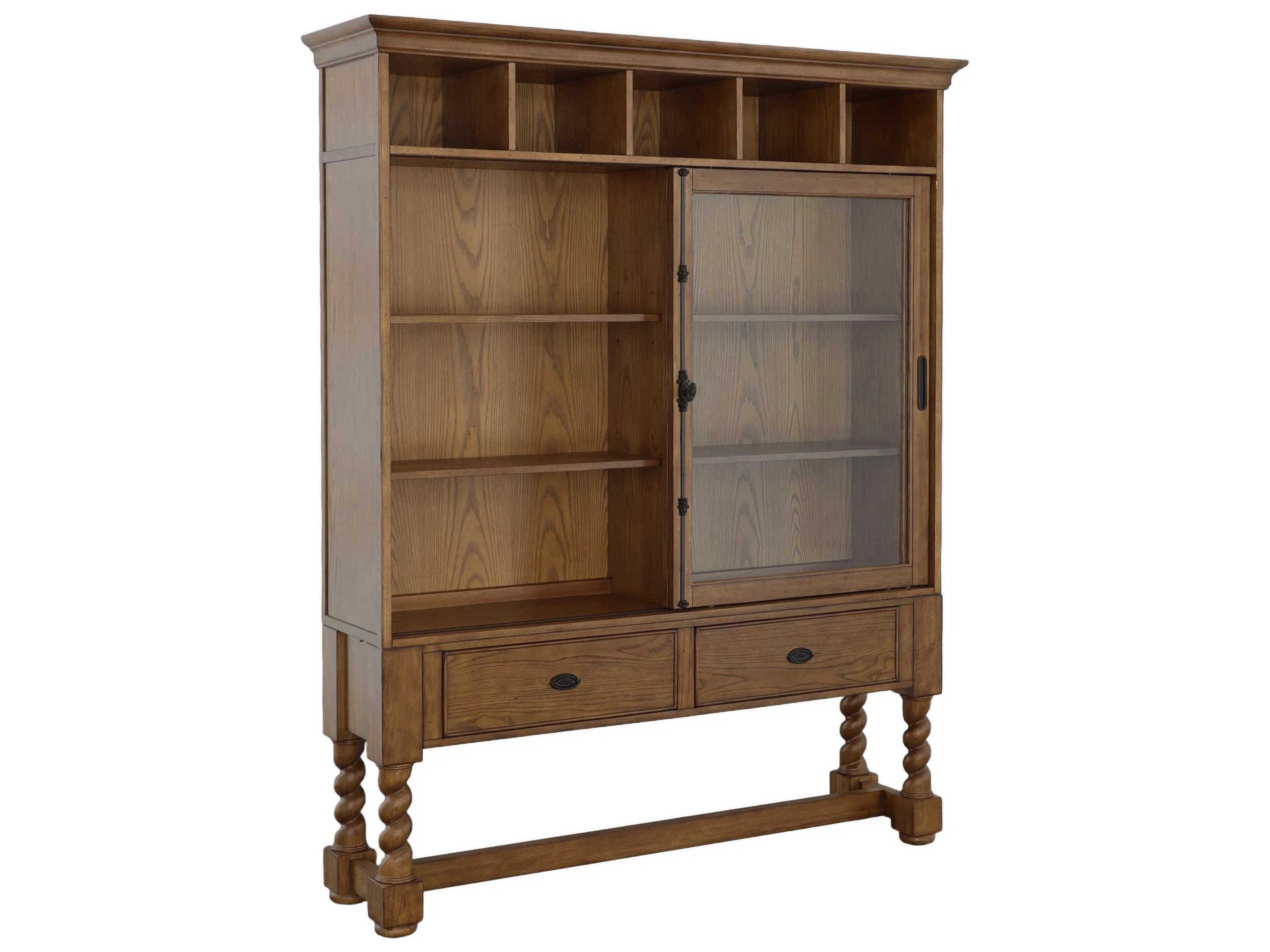 Fairfield Chair Bd Collection For Ash Wood Antique Pinewood Curio Display Cabinet