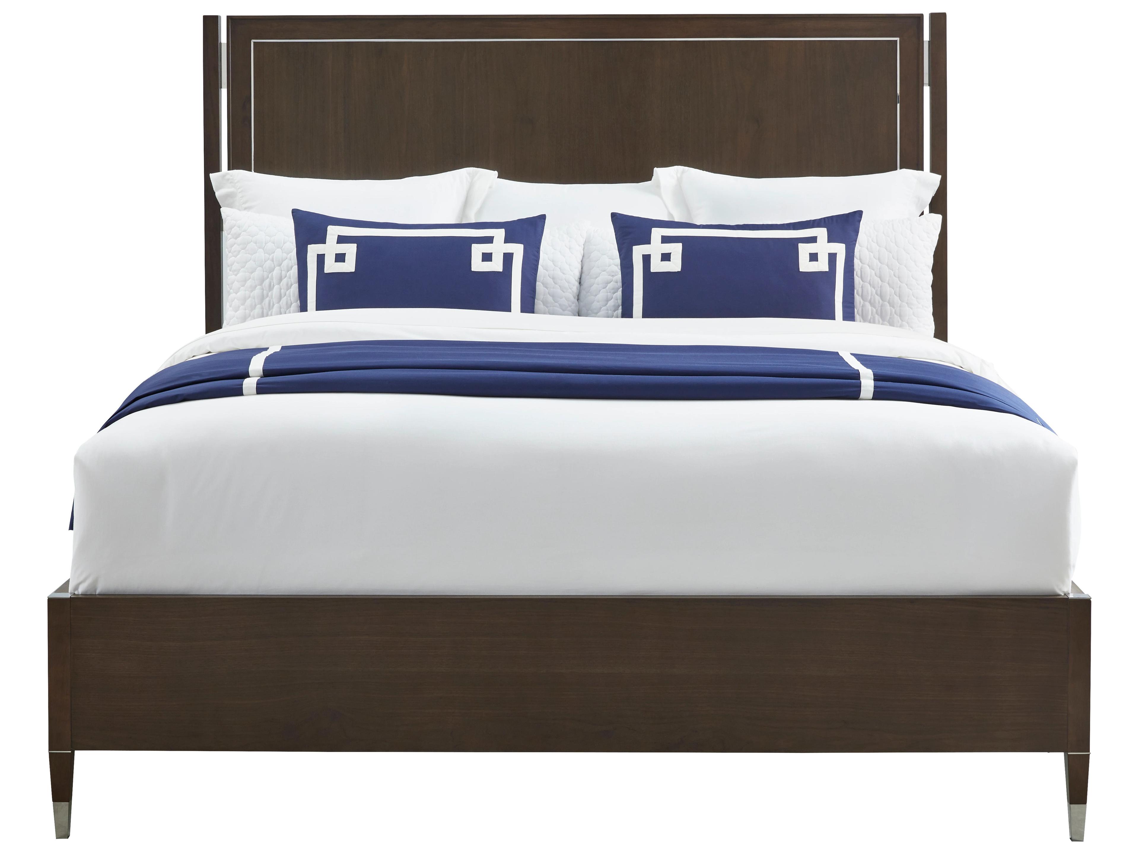 Fairfield Chair Libby Langdon For Fairfield Brown Walnut Wood King Platform Bed