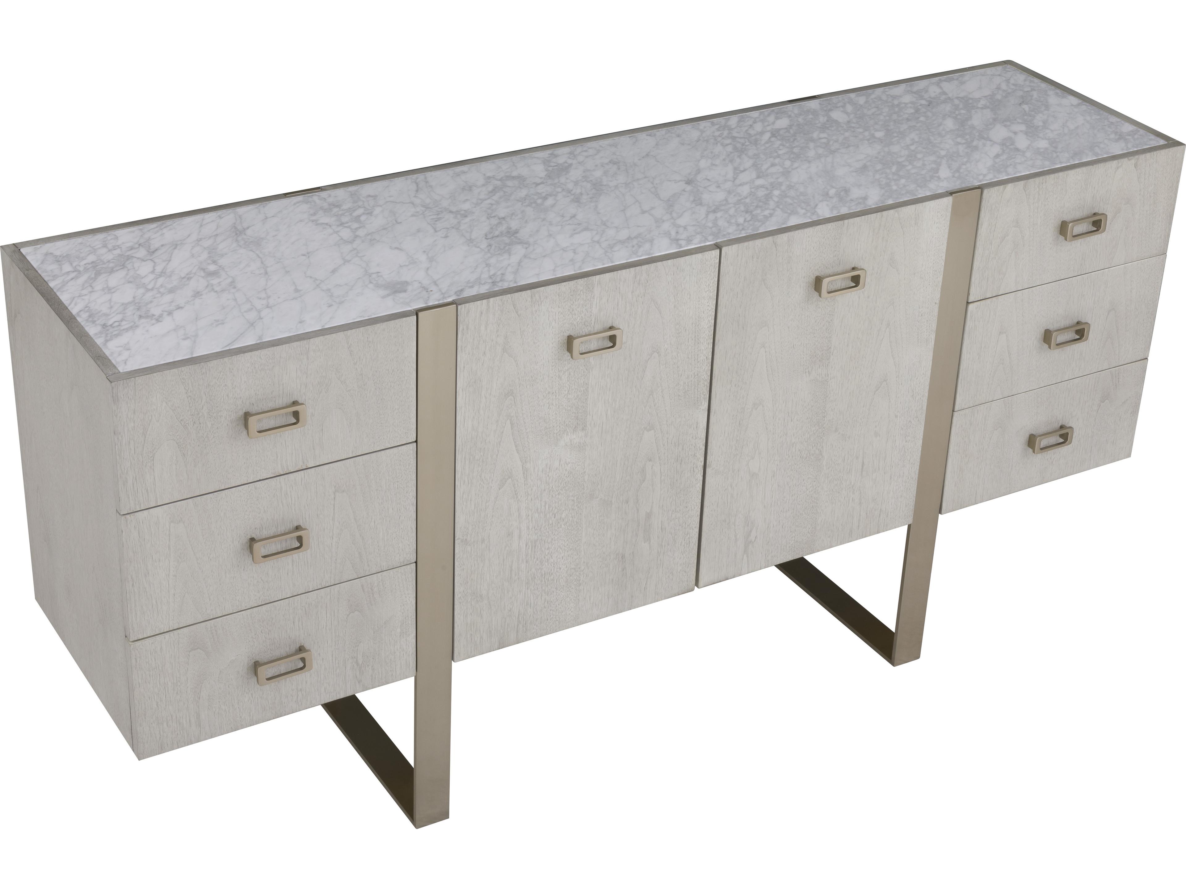 Fairfield Chair Libby Langdon For 74" Walnut Wood Sideboard