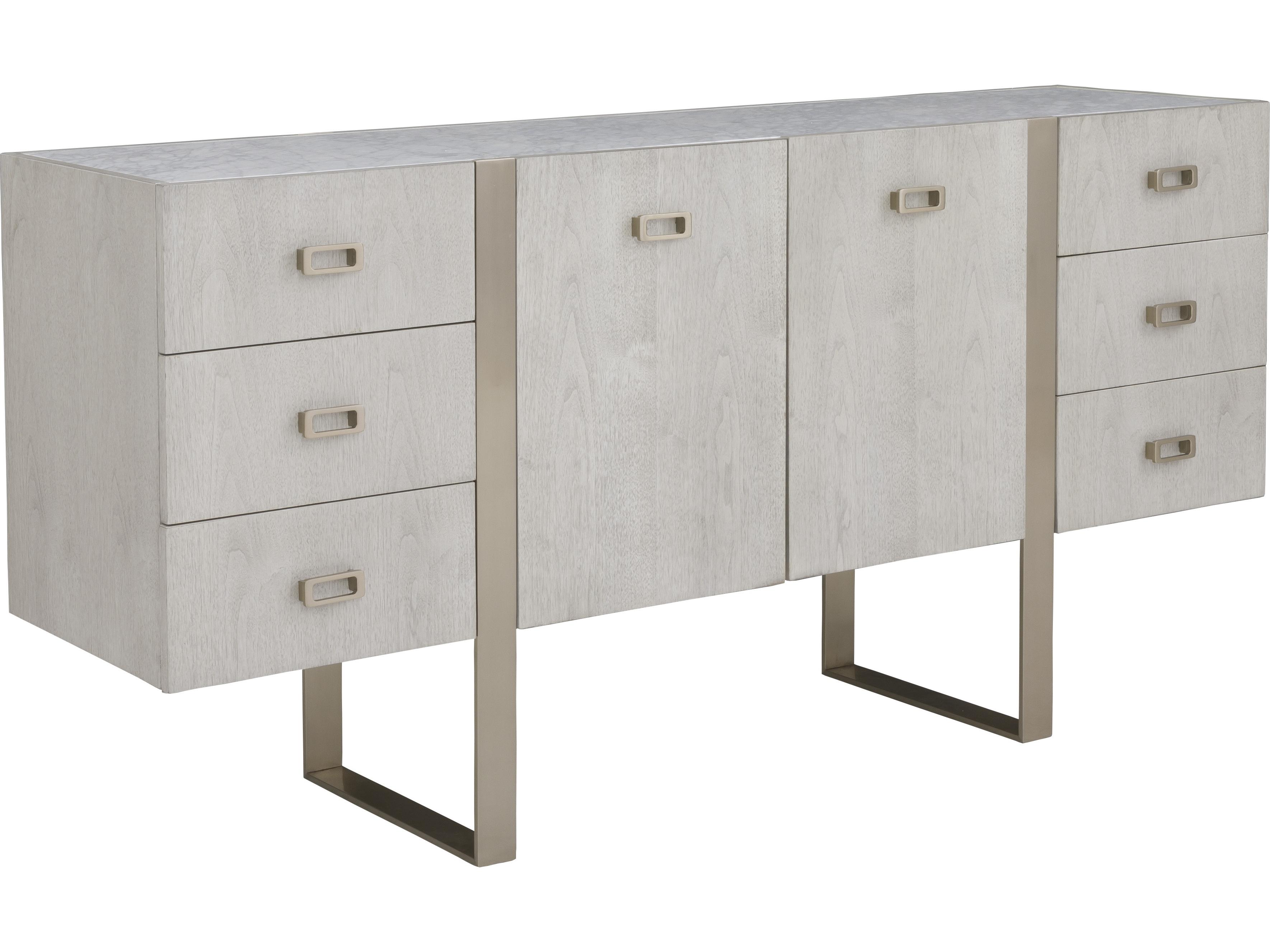 Fairfield Chair Libby Langdon For 74" Walnut Wood Sideboard