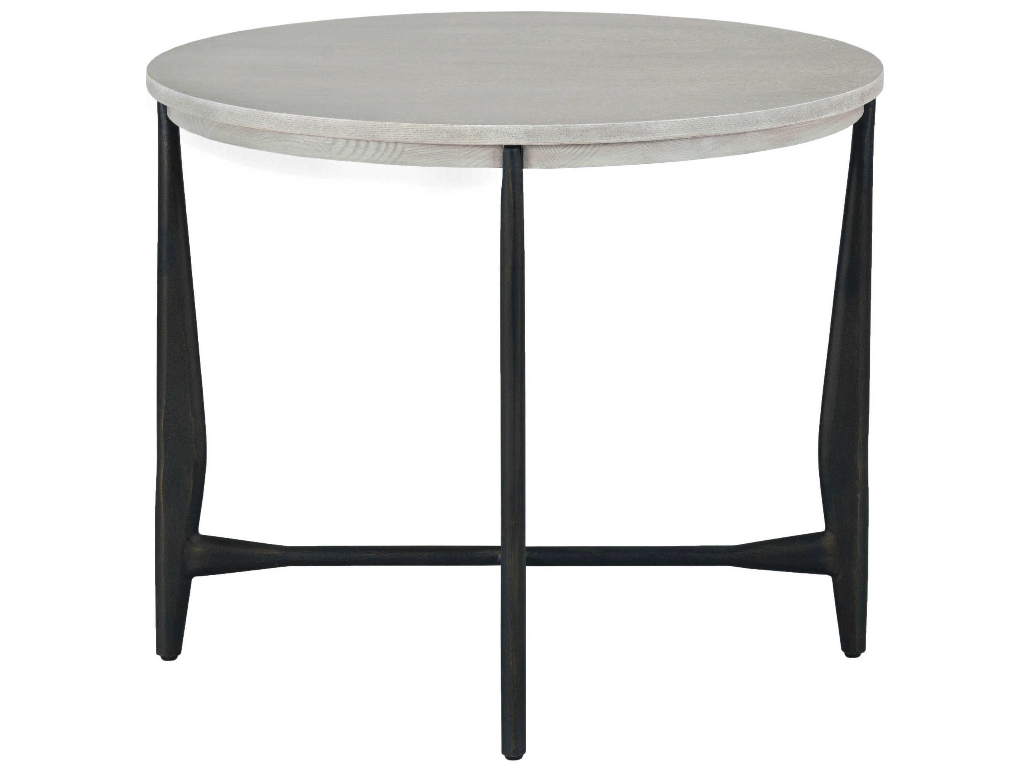 Fairfield Chair Libby Langdon Oval Wood Sheer Dove End Table