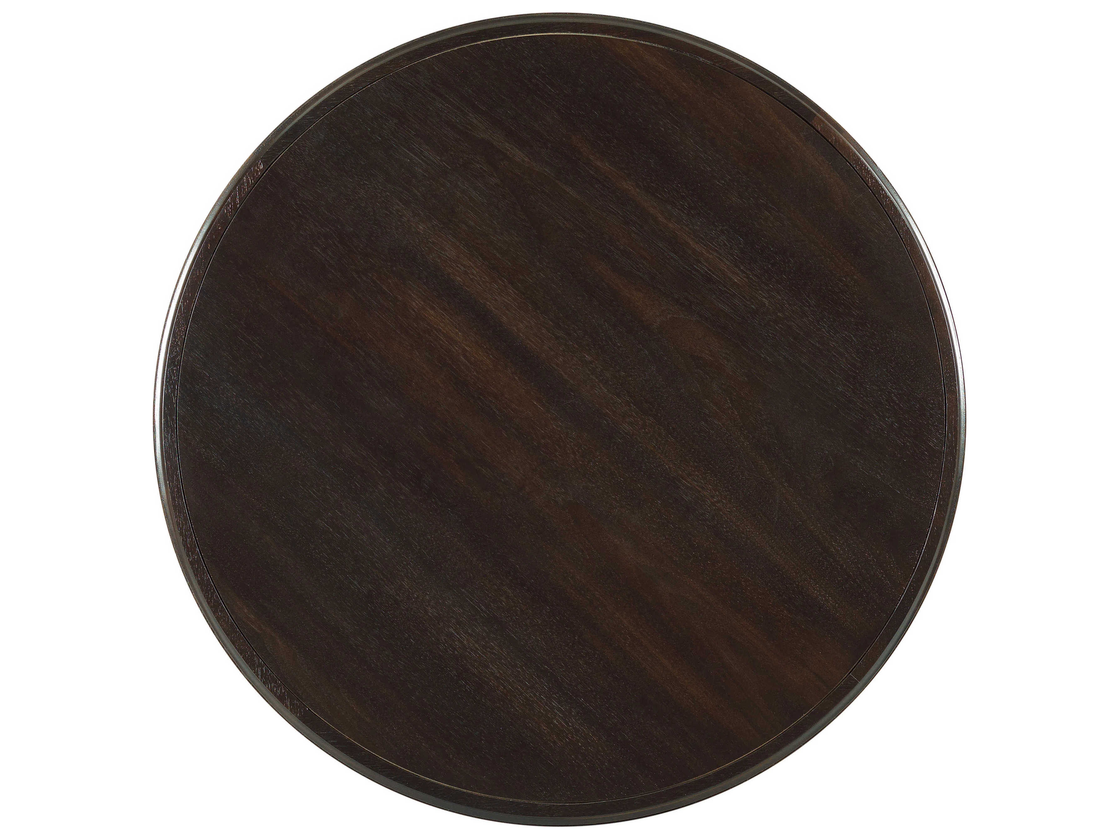 Fairfield Chair Libby Langdon Round Wood Dark Sable End Table