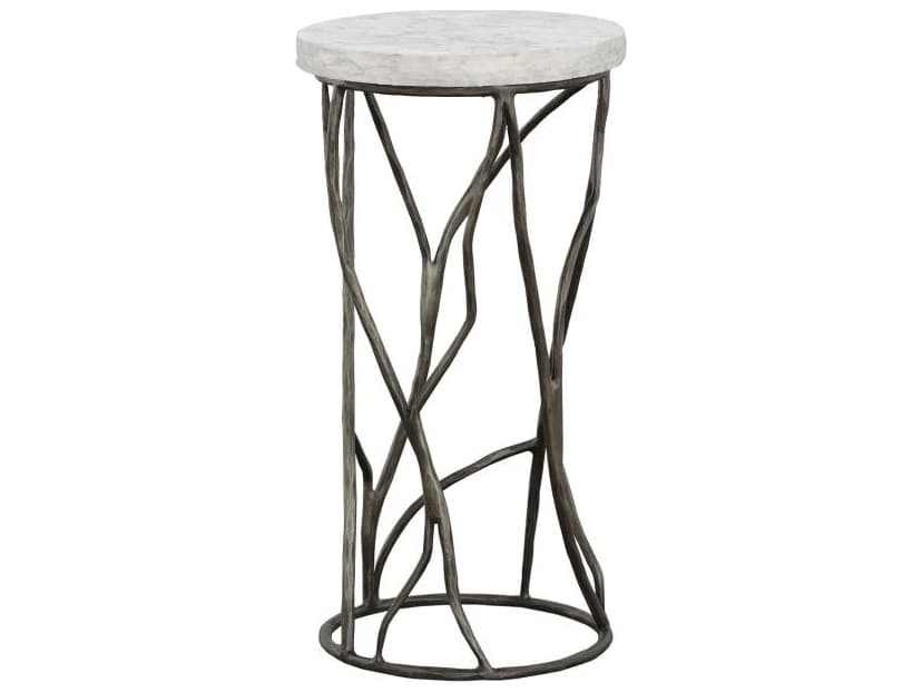 Fairfield Chair Palermo Round Marble End Table