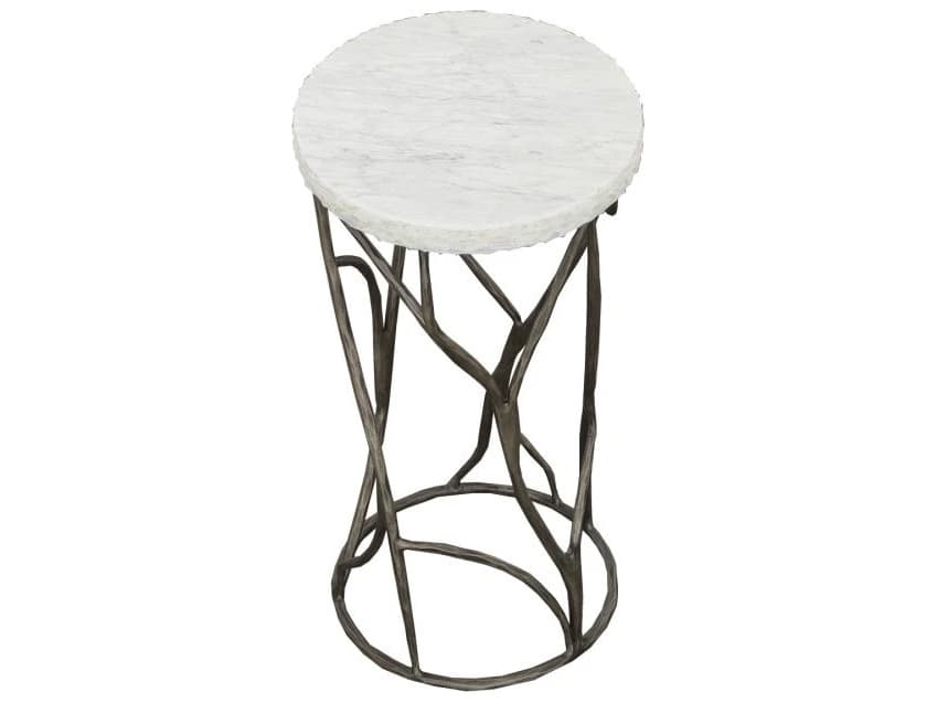 Fairfield Chair Palermo Round Marble End Table