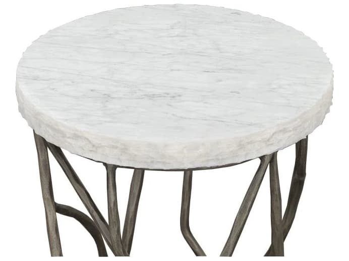 Fairfield Chair Palermo Round Marble End Table