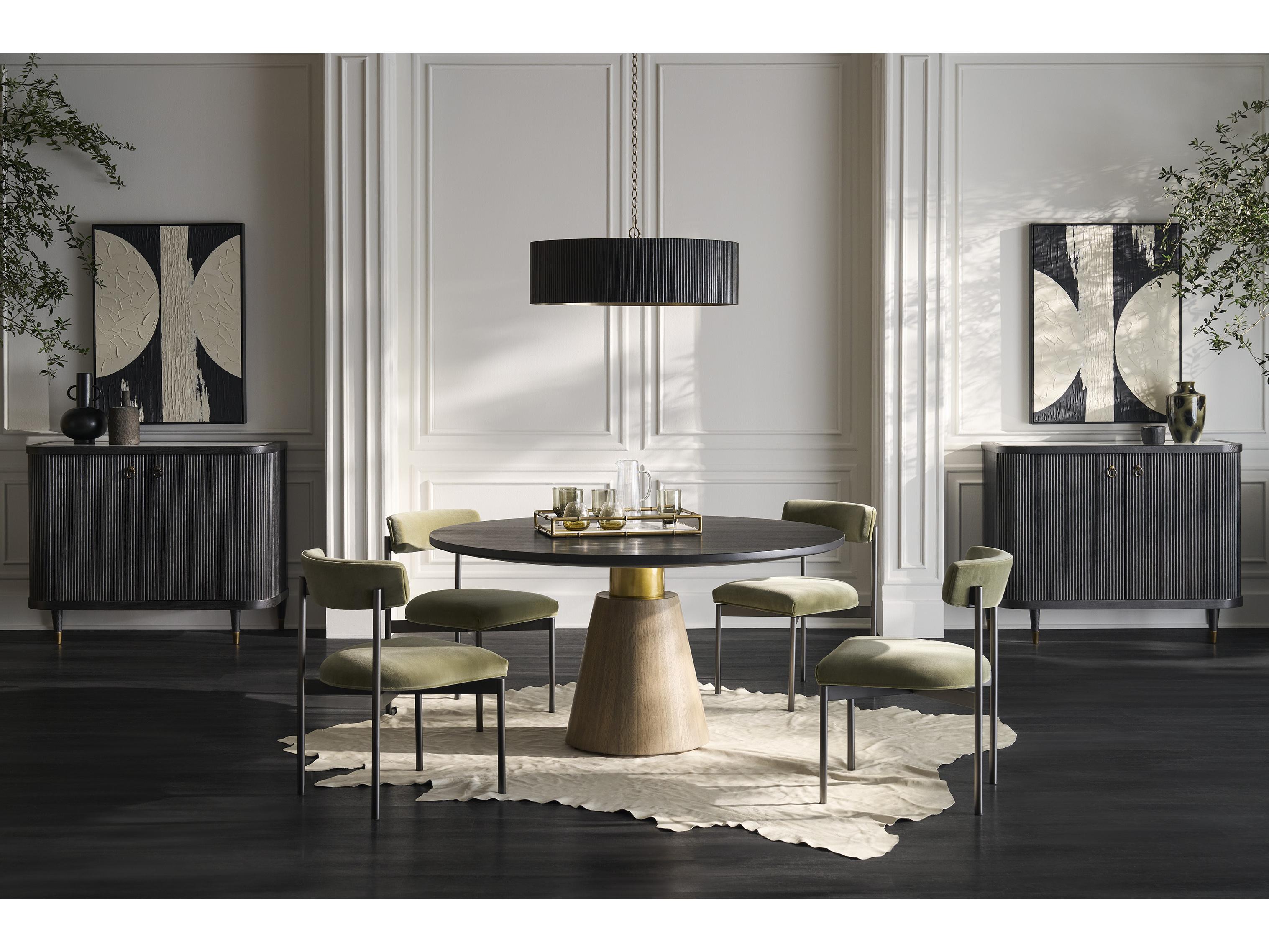 Fairfield Chair Everett Round Dining Table