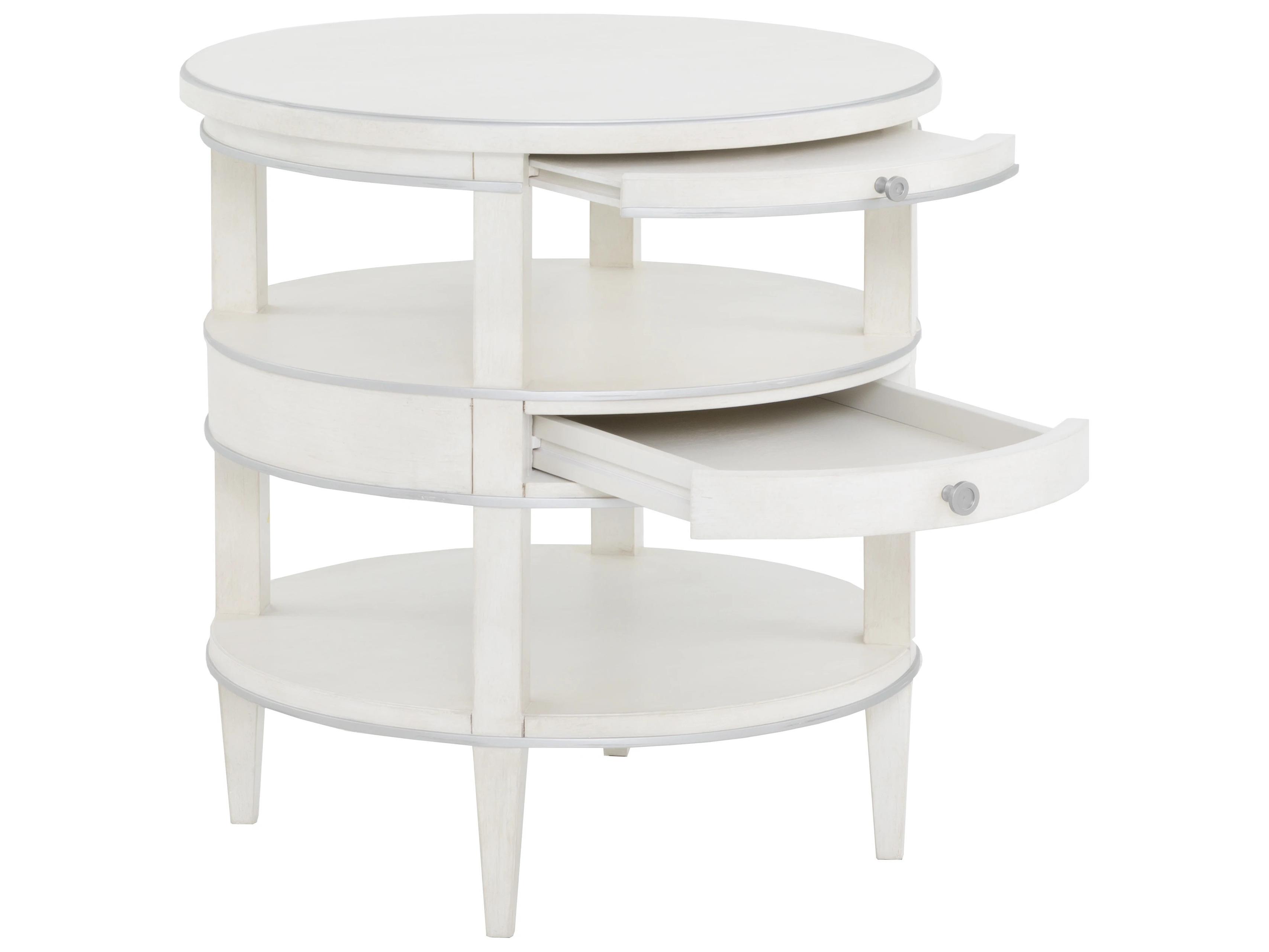 Fairfield Chair Camille Round Wood End Table