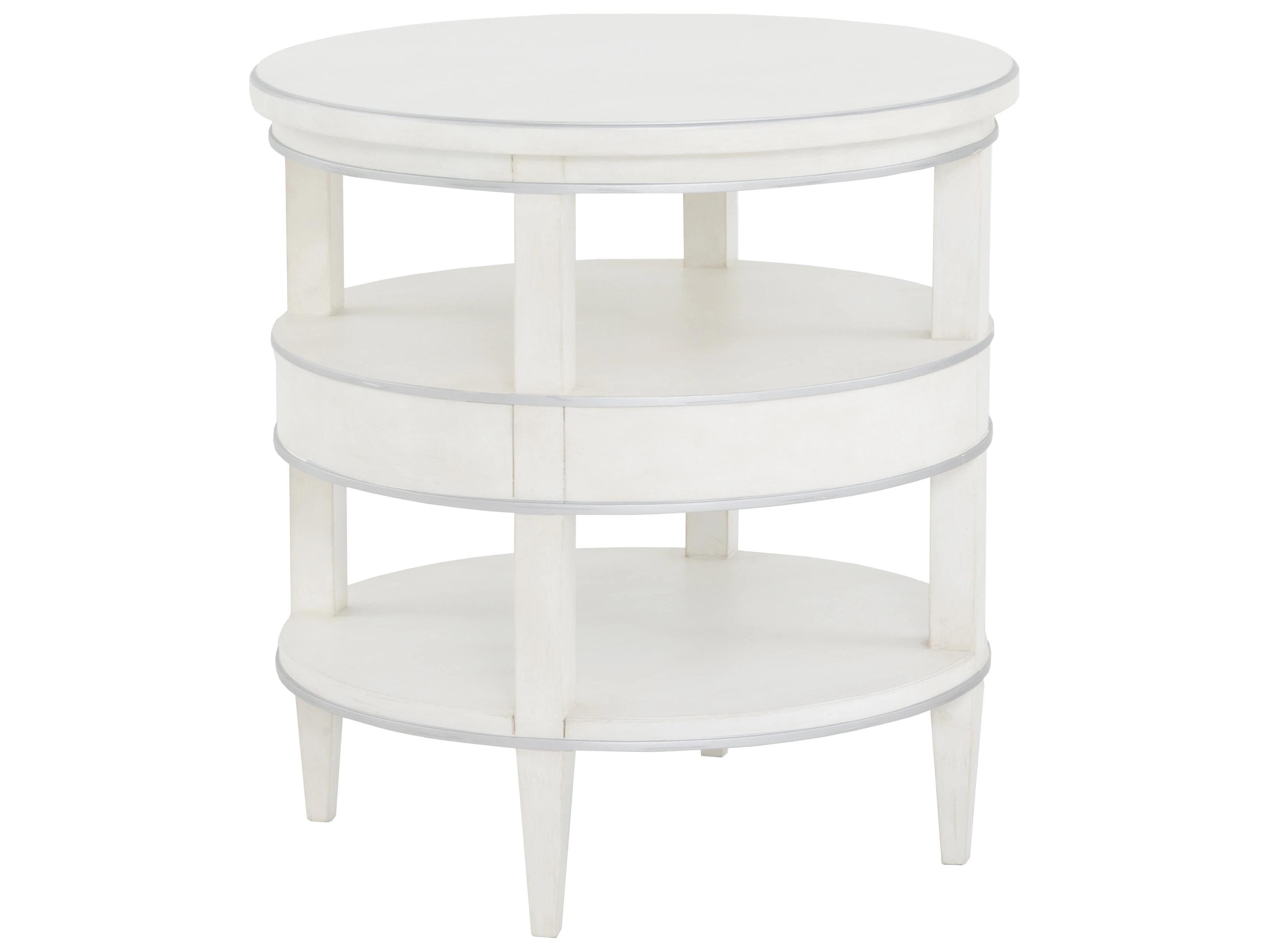 Fairfield Chair Camille Round Wood End Table