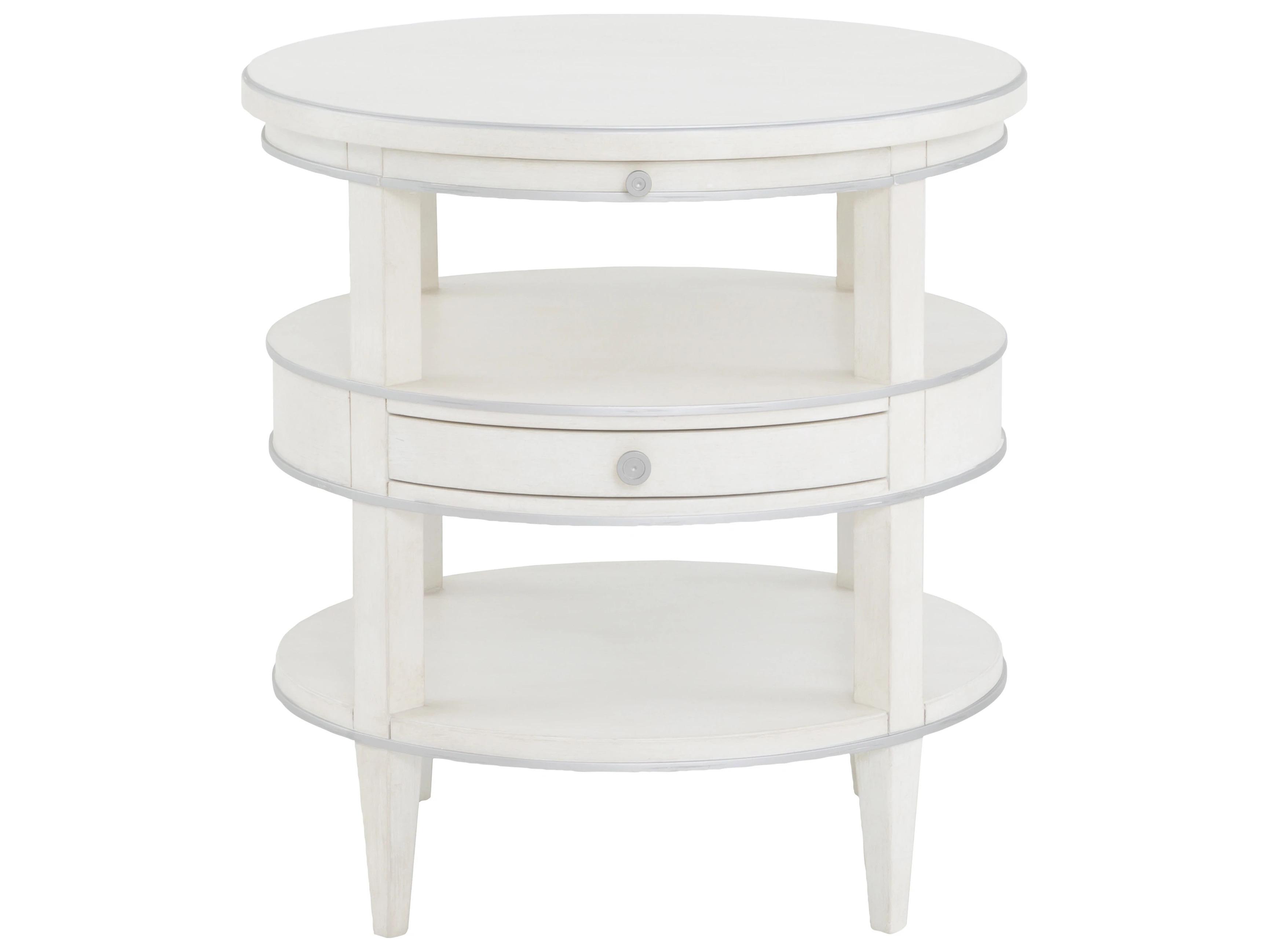 Fairfield Chair Camille Round Wood End Table