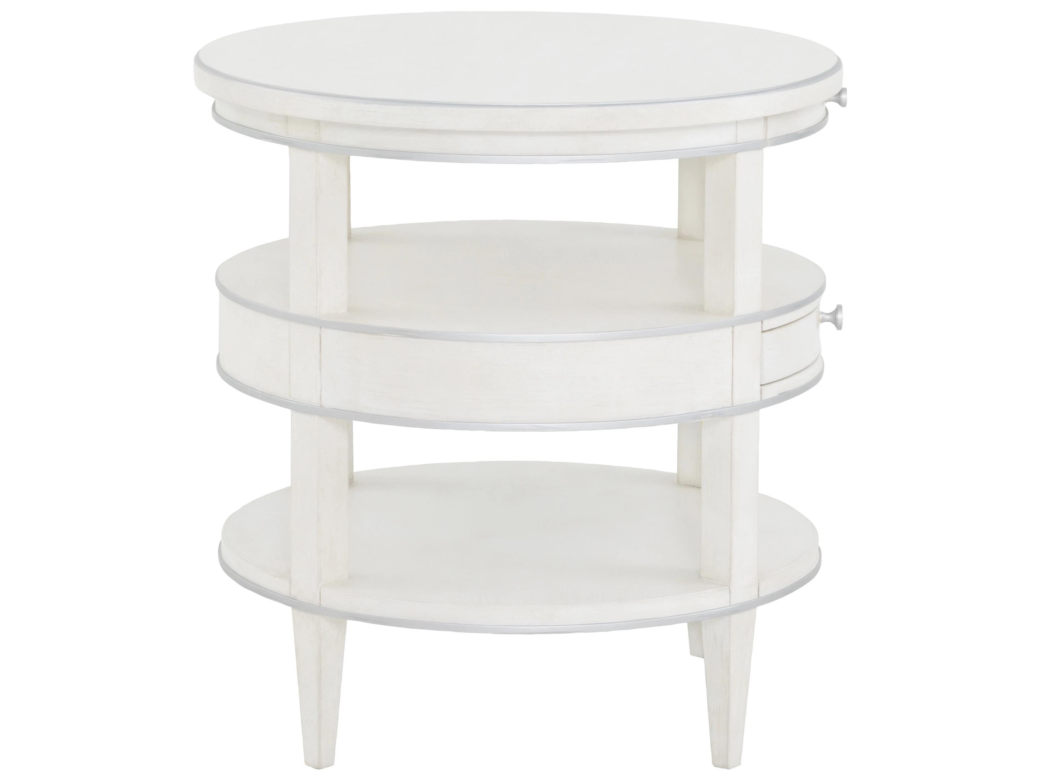 Fairfield Chair Camille Round Wood End Table