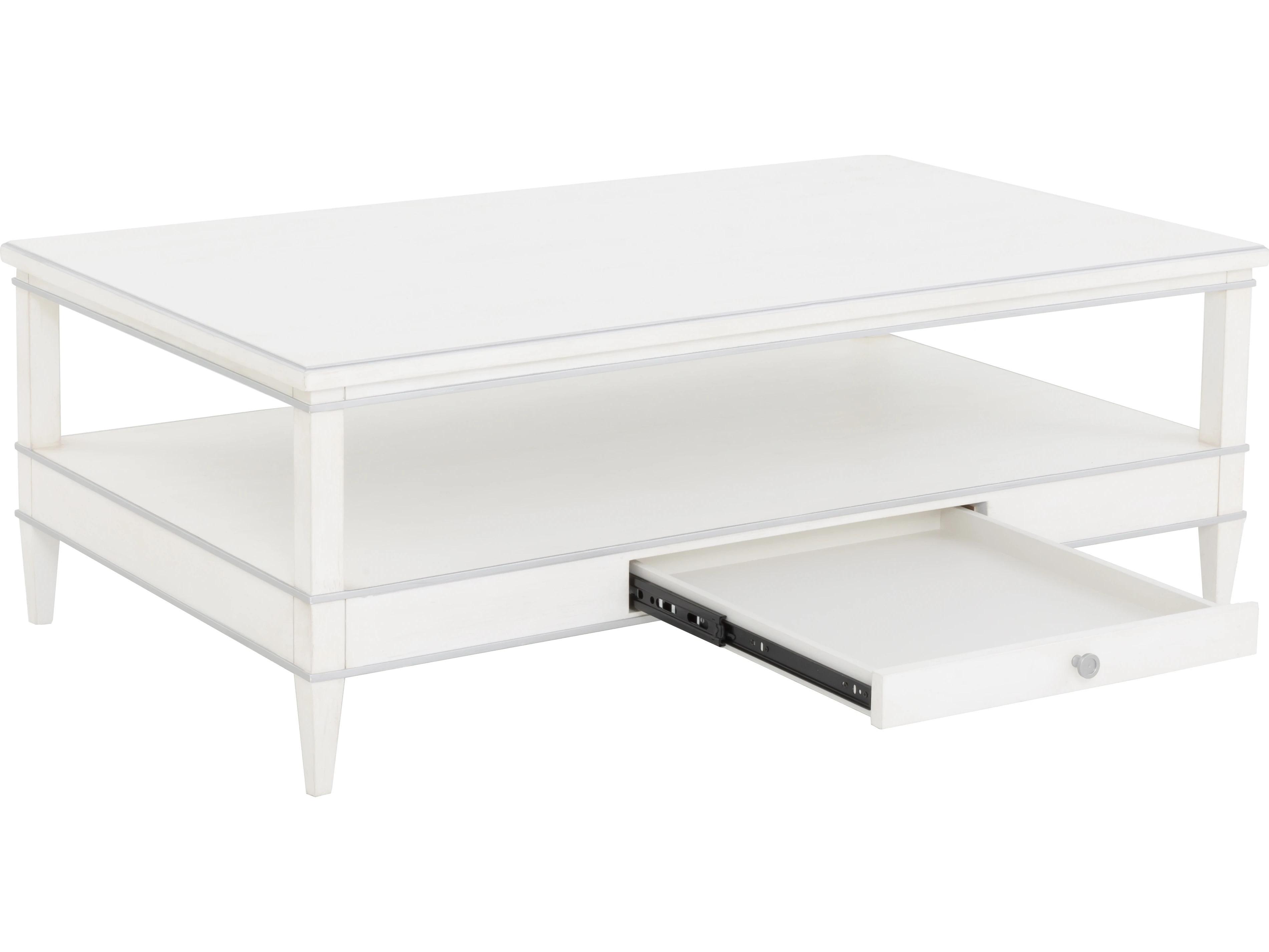 Fairfield Chair Camille Rectangular Wood Coffee Table