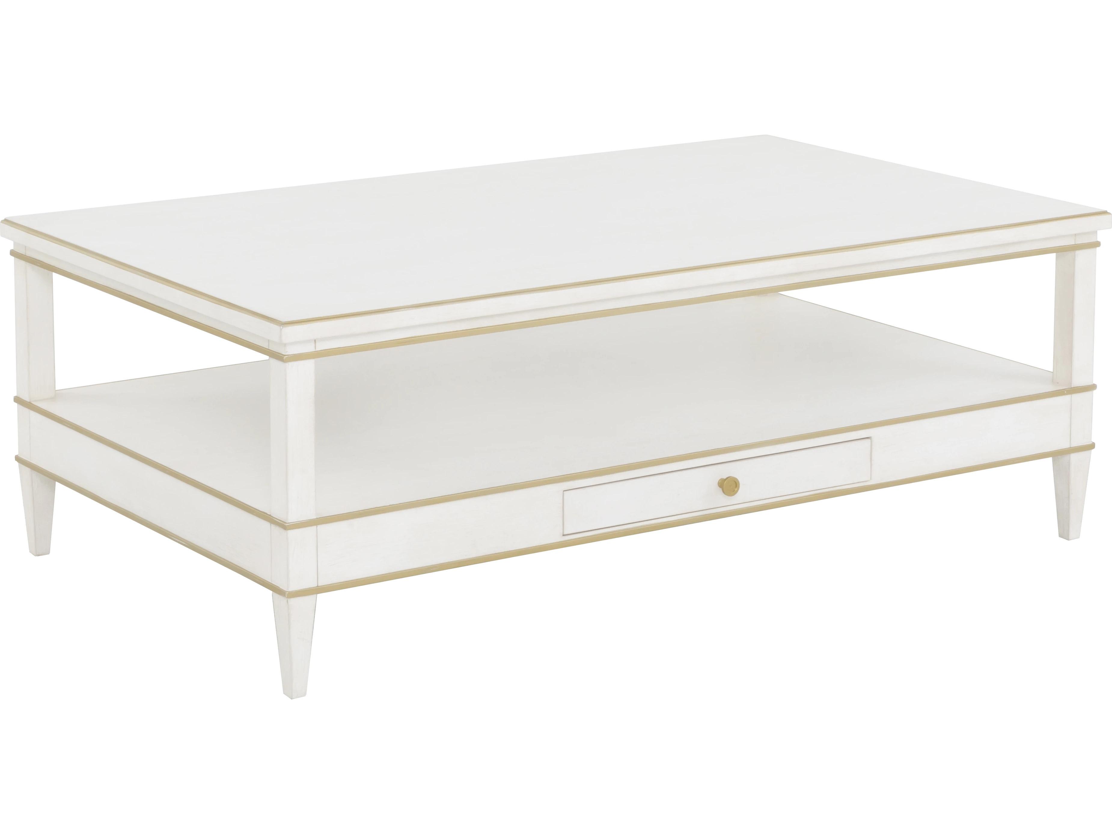 Fairfield Chair Camille Rectangular Wood Coffee Table