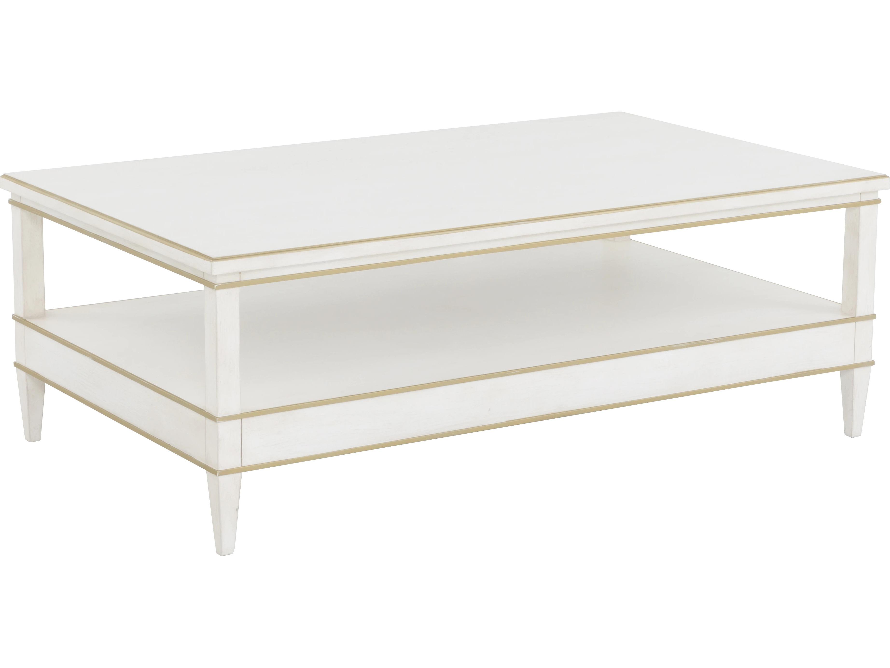 Fairfield Chair Camille Rectangular Wood Coffee Table