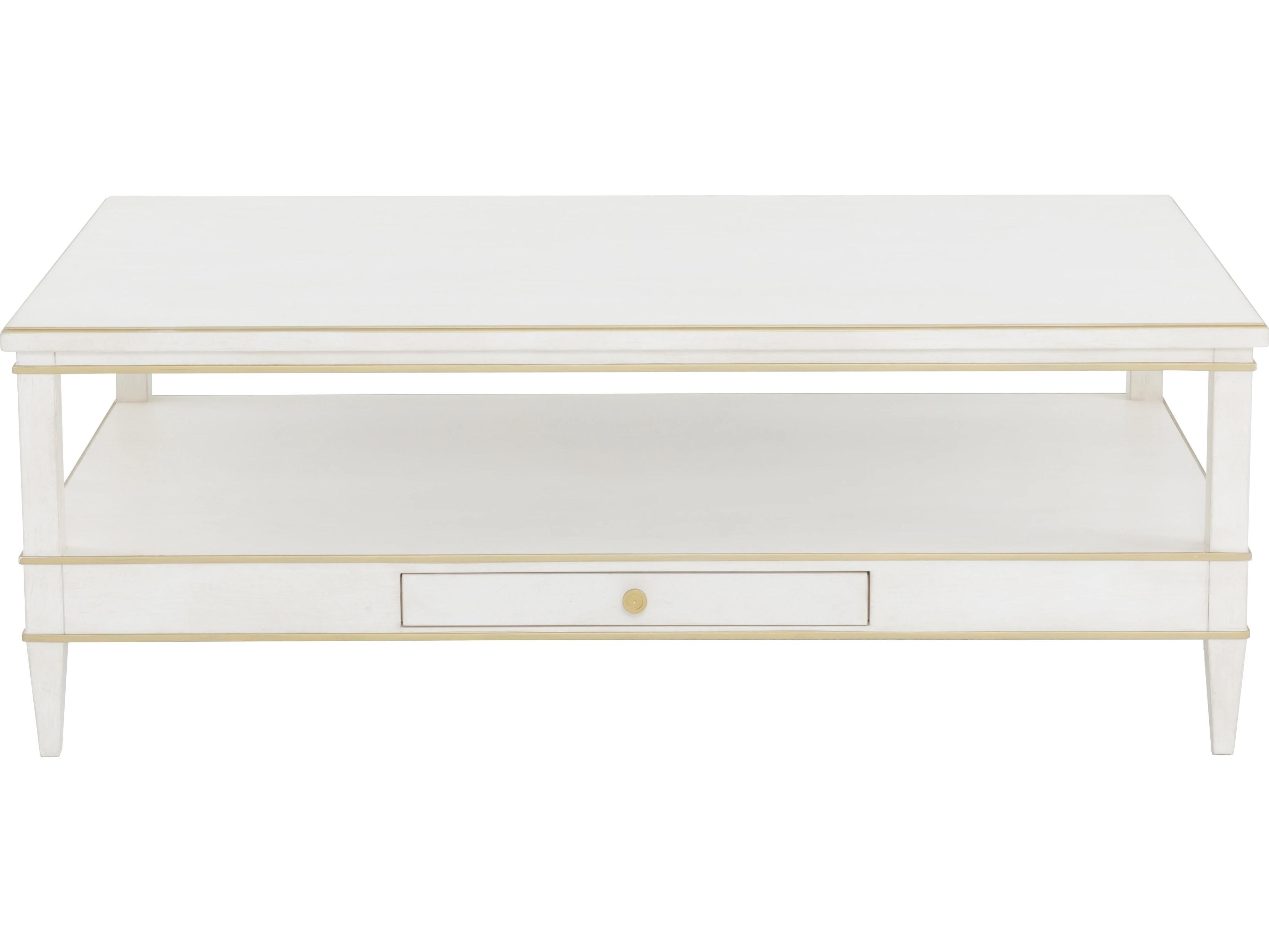 Fairfield Chair Camille Rectangular Wood Coffee Table