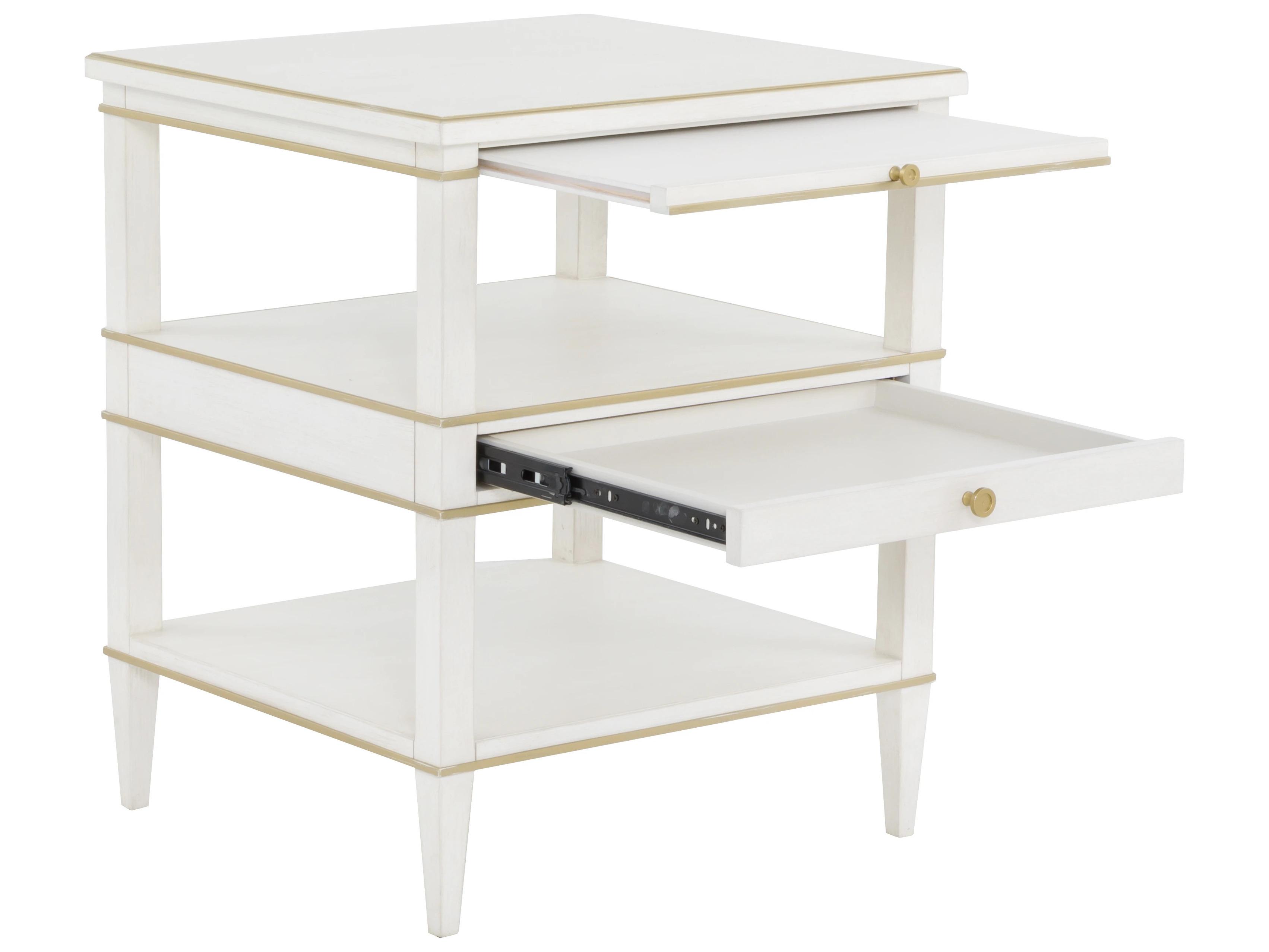 Fairfield Chair Camille Rectangular Wood End Table