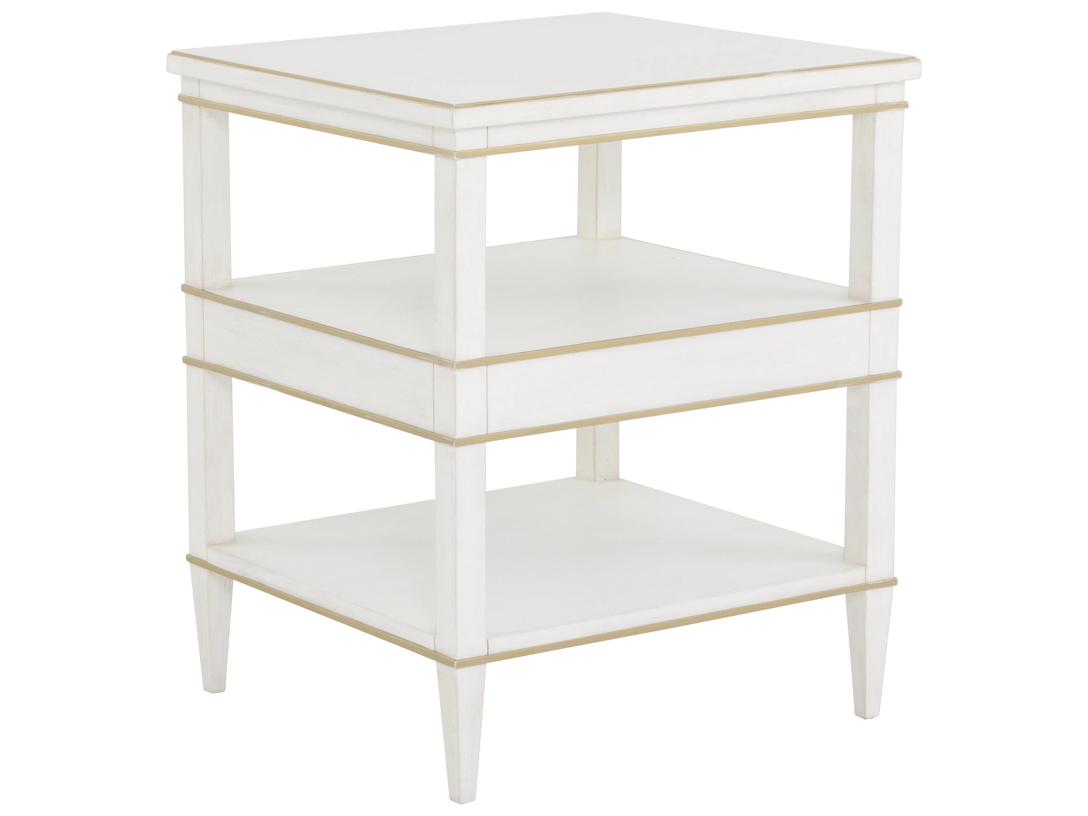 Fairfield Chair Camille Rectangular Wood End Table