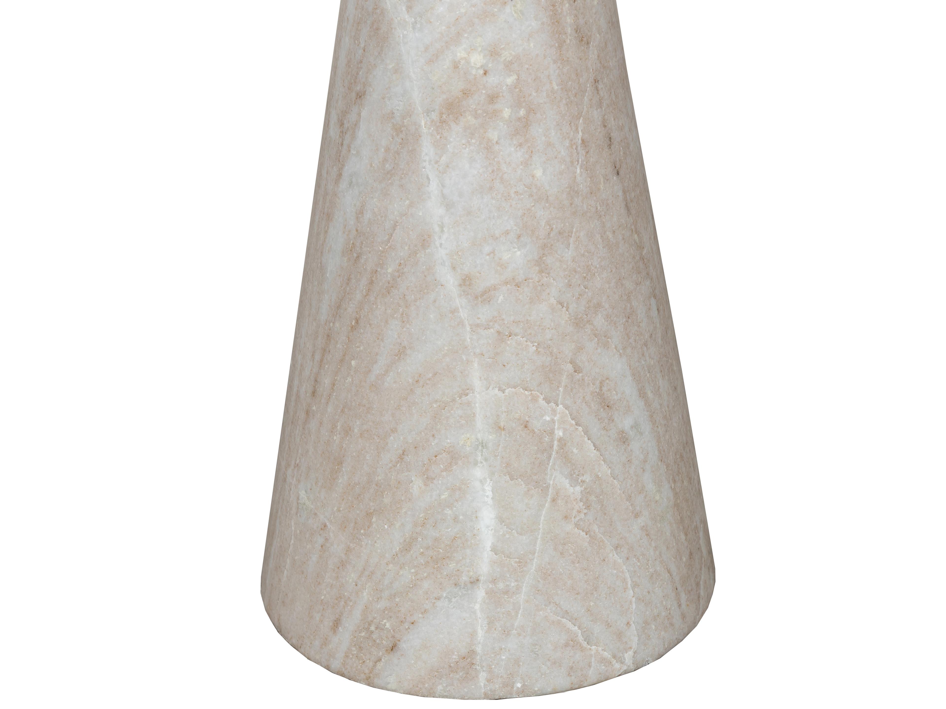 Fairfield Chair Sundries Rivers Round Marble Bronze Warm Grey Stone Drink Table