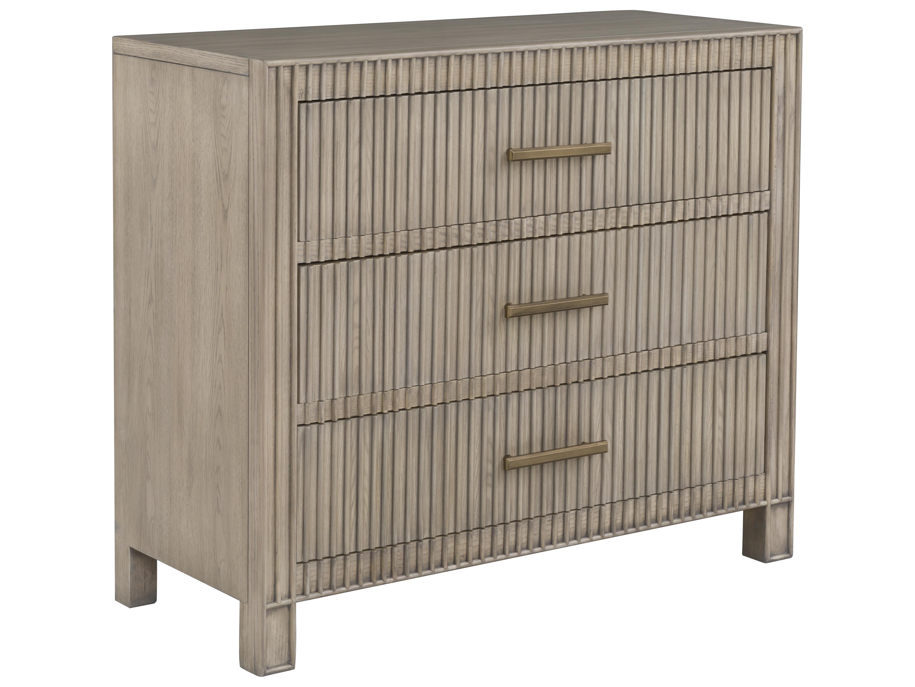 Fairfield Chair Alchemy 3-Drawers Natural Solid Wood Dresser