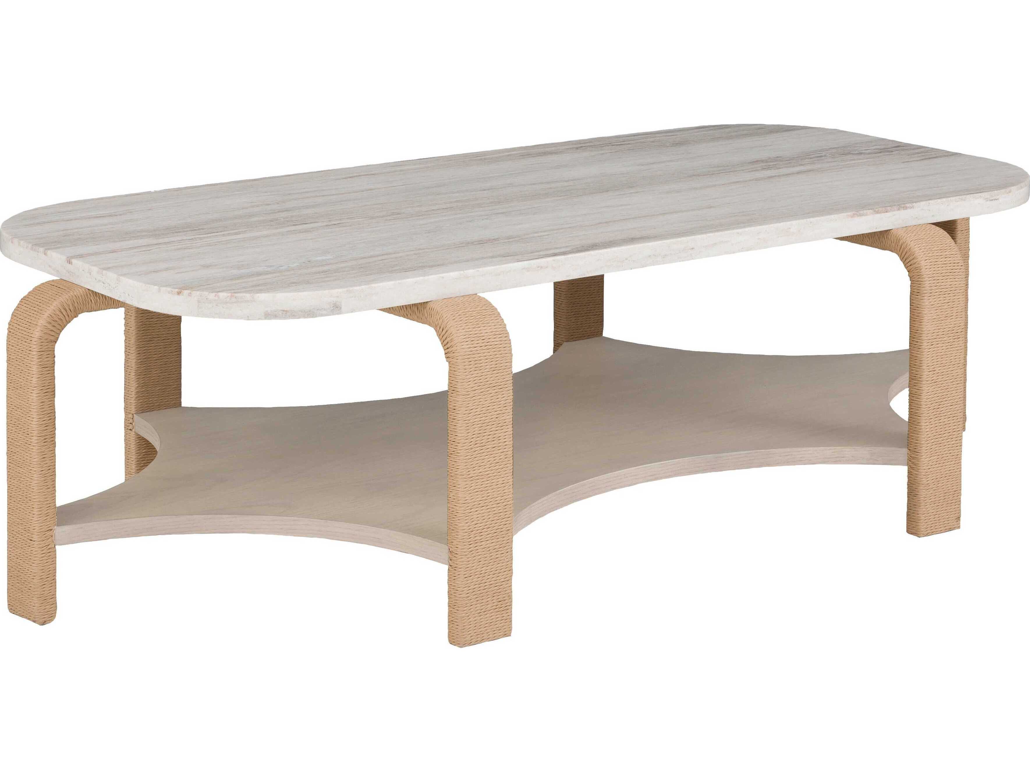 Fairfield Chair Alchemy Rectangular Marble Coffee Table